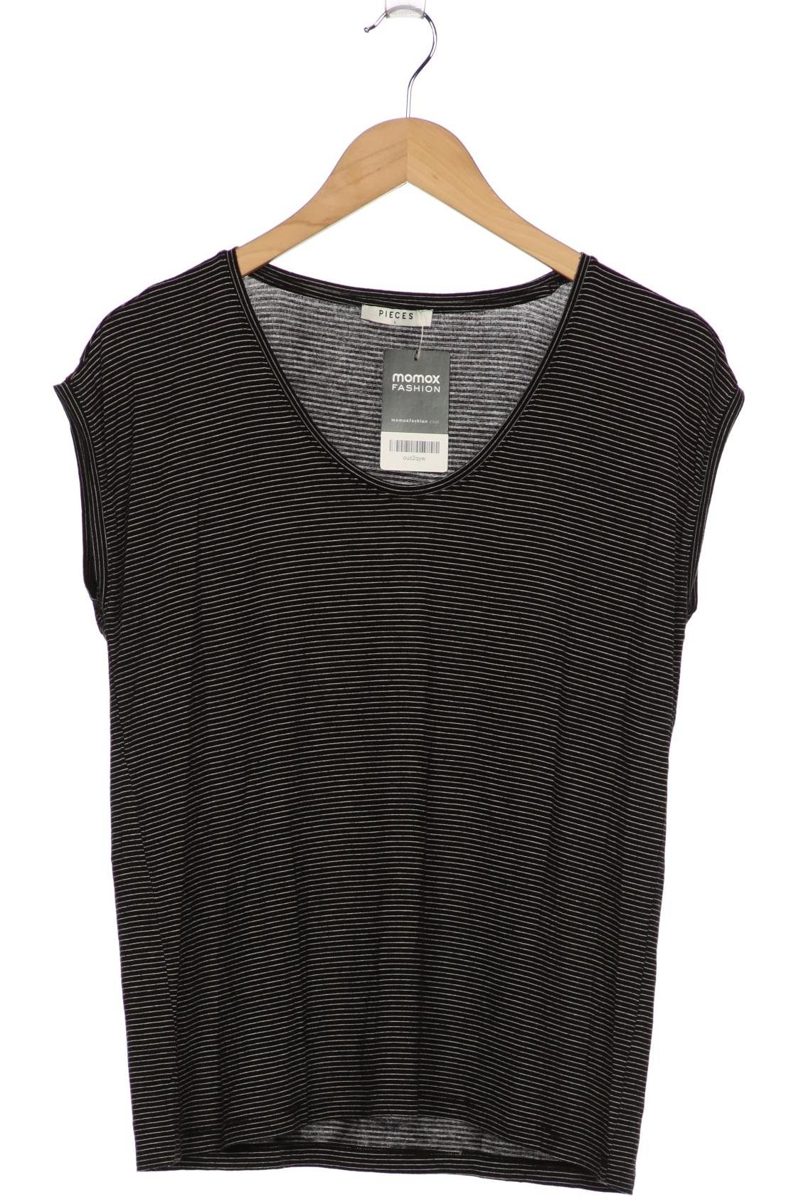 

pieces Damen T-Shirt, schwarz, Gr. 42