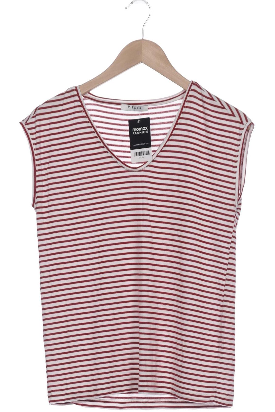 

pieces Damen T-Shirt, weiß, Gr. 34