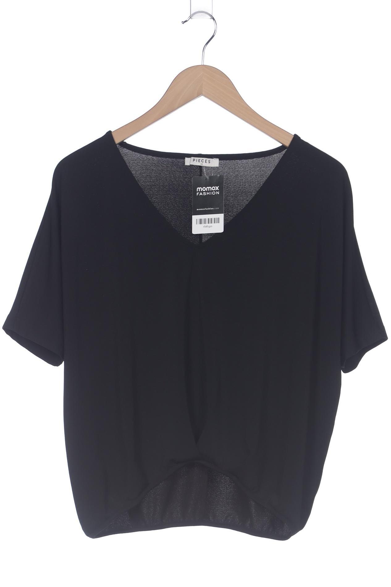 

pieces Damen T-Shirt, schwarz, Gr. 34