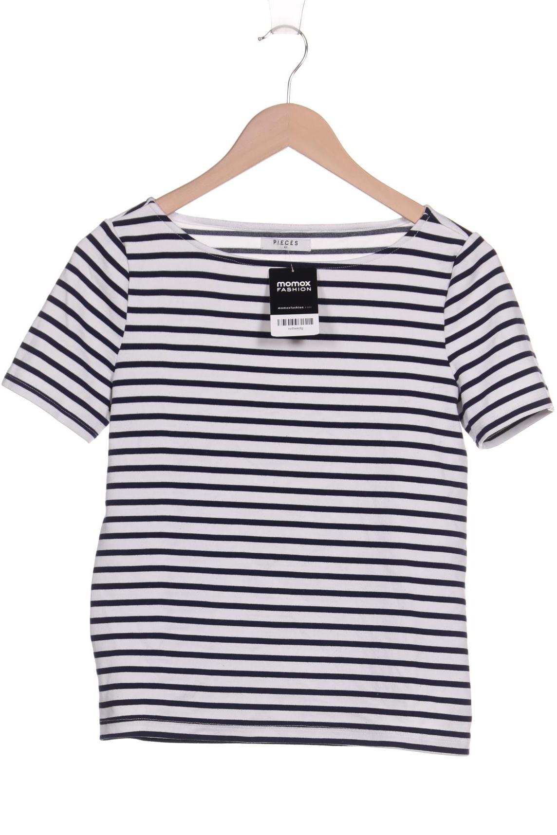 

pieces Damen T-Shirt, weiß, Gr. 34
