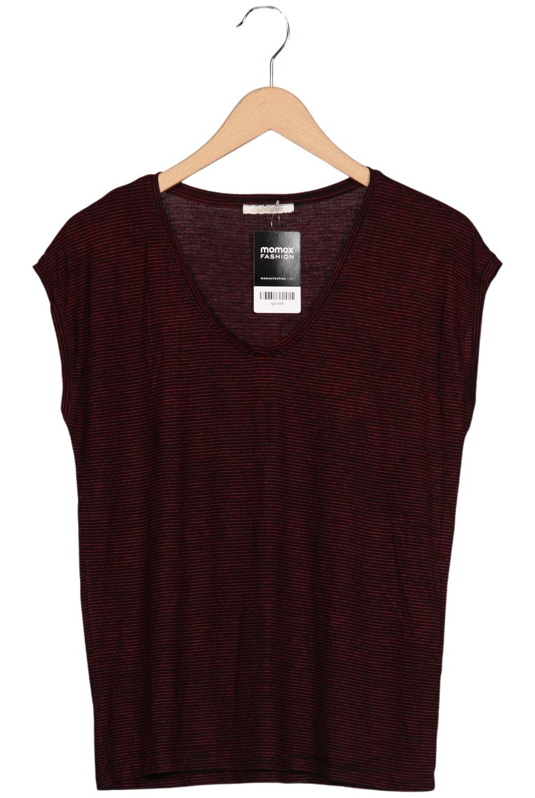 

pieces Damen T-Shirt, bordeaux, Gr. 38