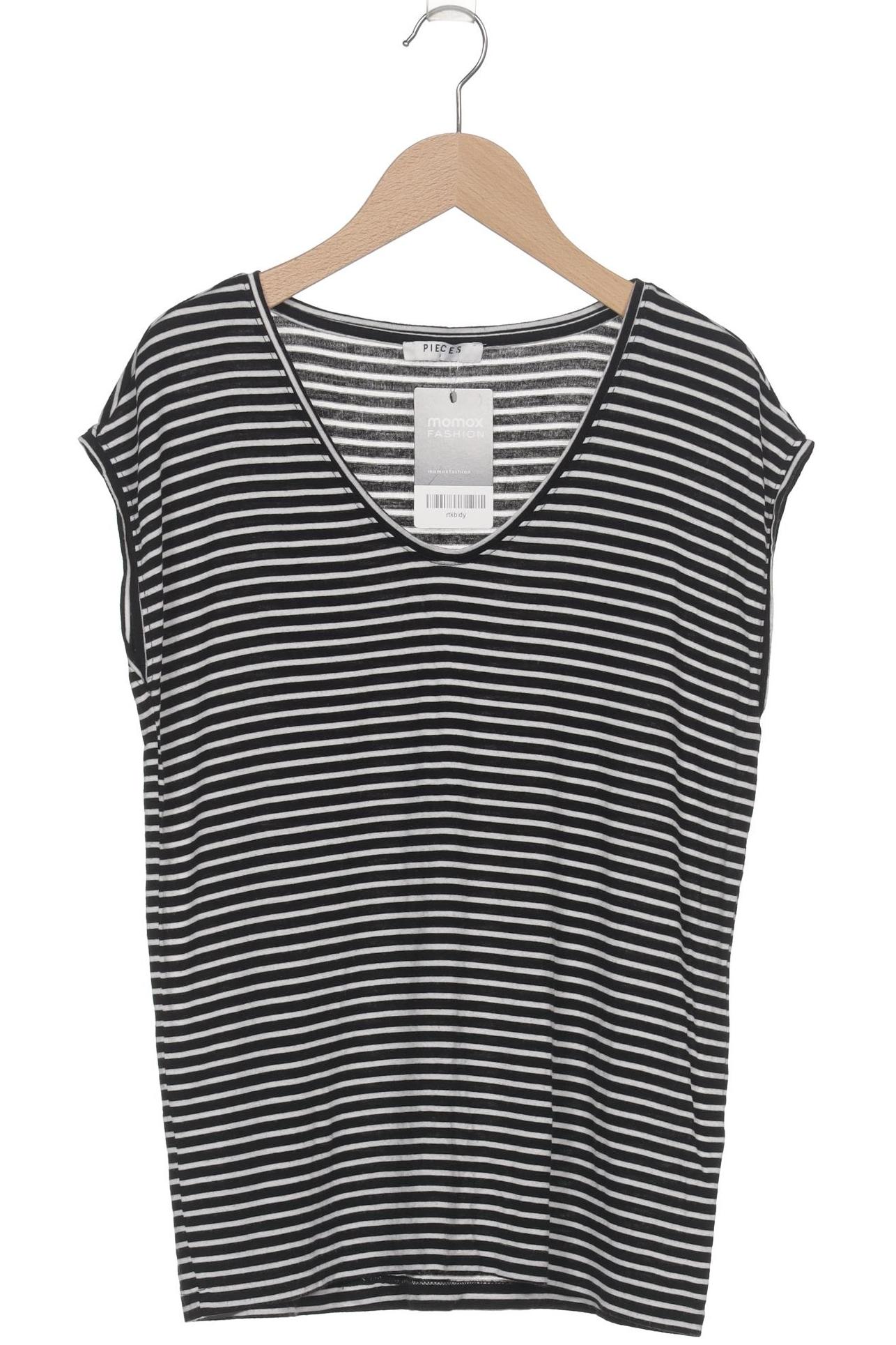 

pieces Damen T-Shirt, schwarz, Gr. 36