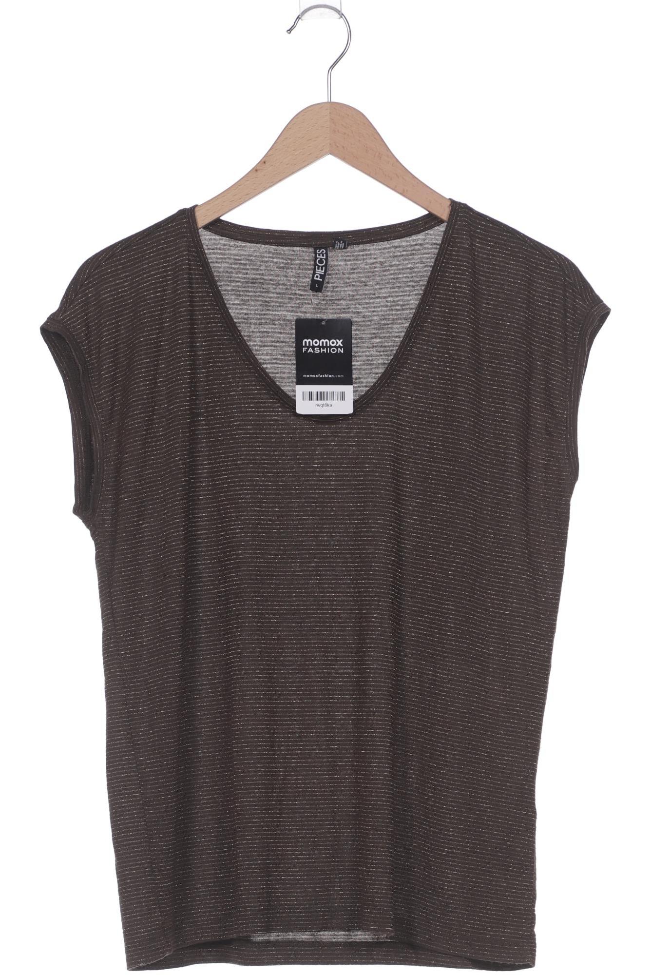

pieces Damen T-Shirt, grün, Gr. 42