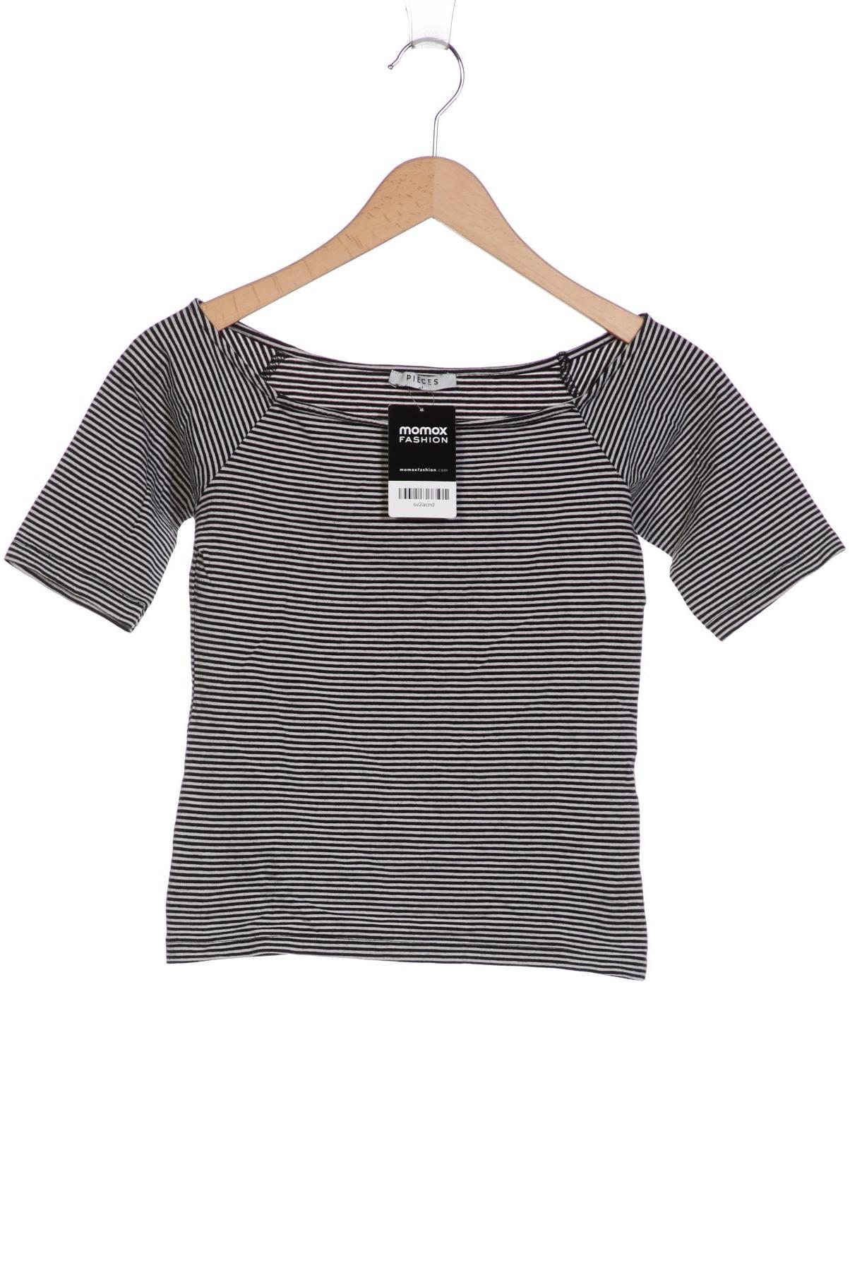 

pieces Damen T-Shirt, grau, Gr. 36