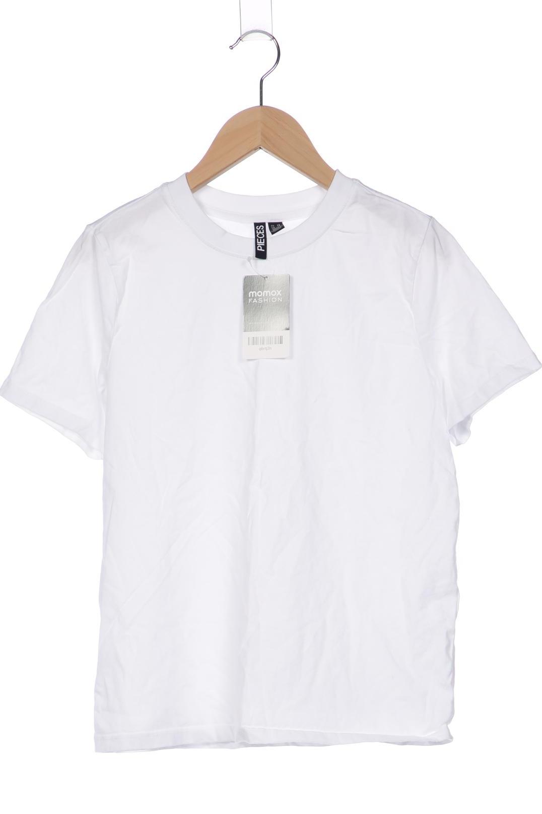 

pieces Damen T-Shirt, weiß, Gr. 34