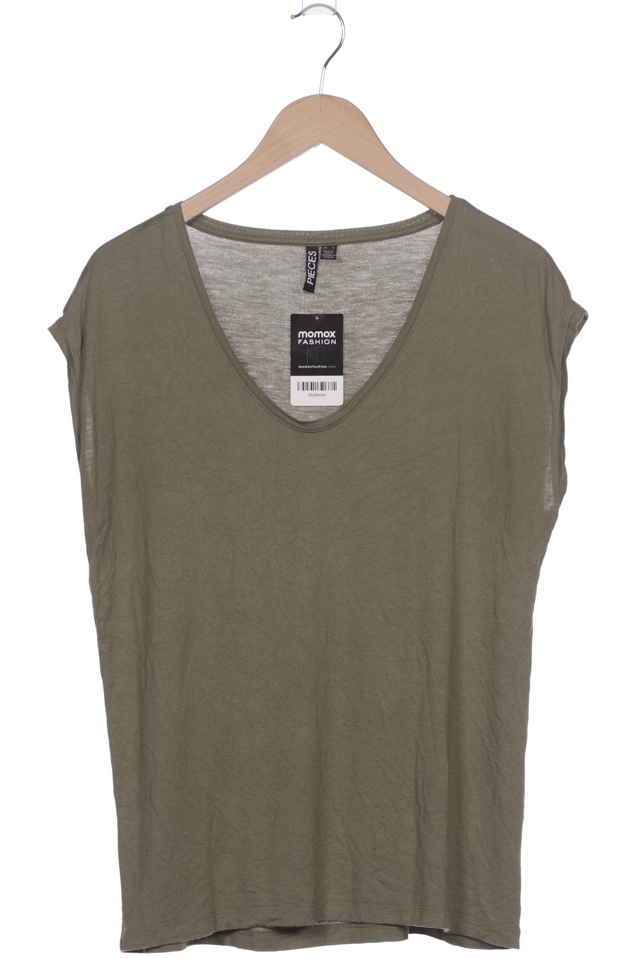 

pieces Damen T-Shirt, grün, Gr. 42