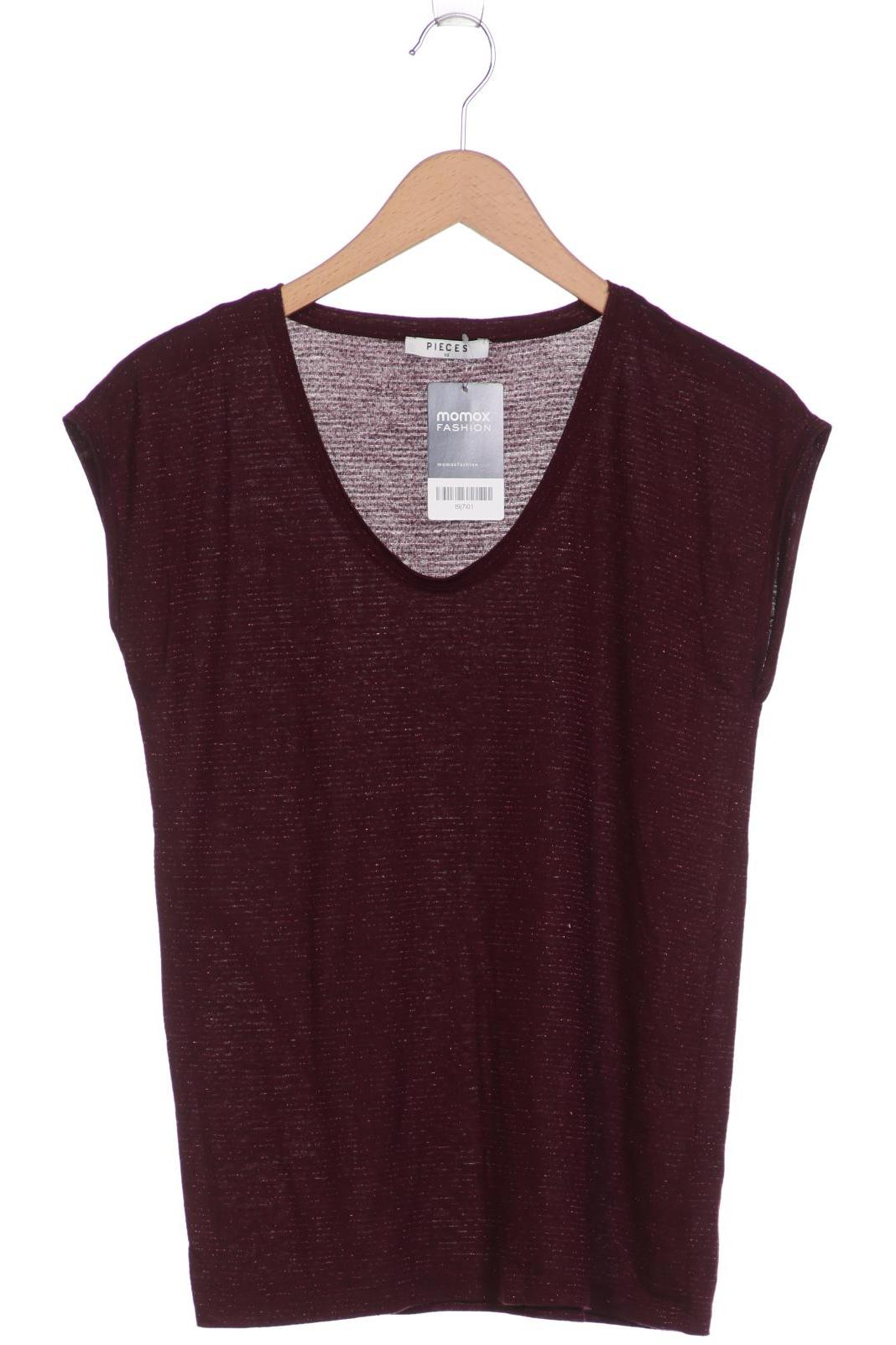 

pieces Damen T-Shirt, bordeaux