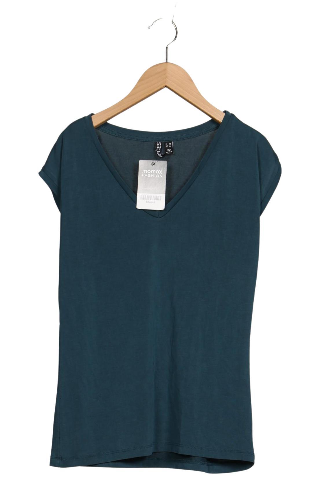 

pieces Damen T-Shirt, grün, Gr. 34