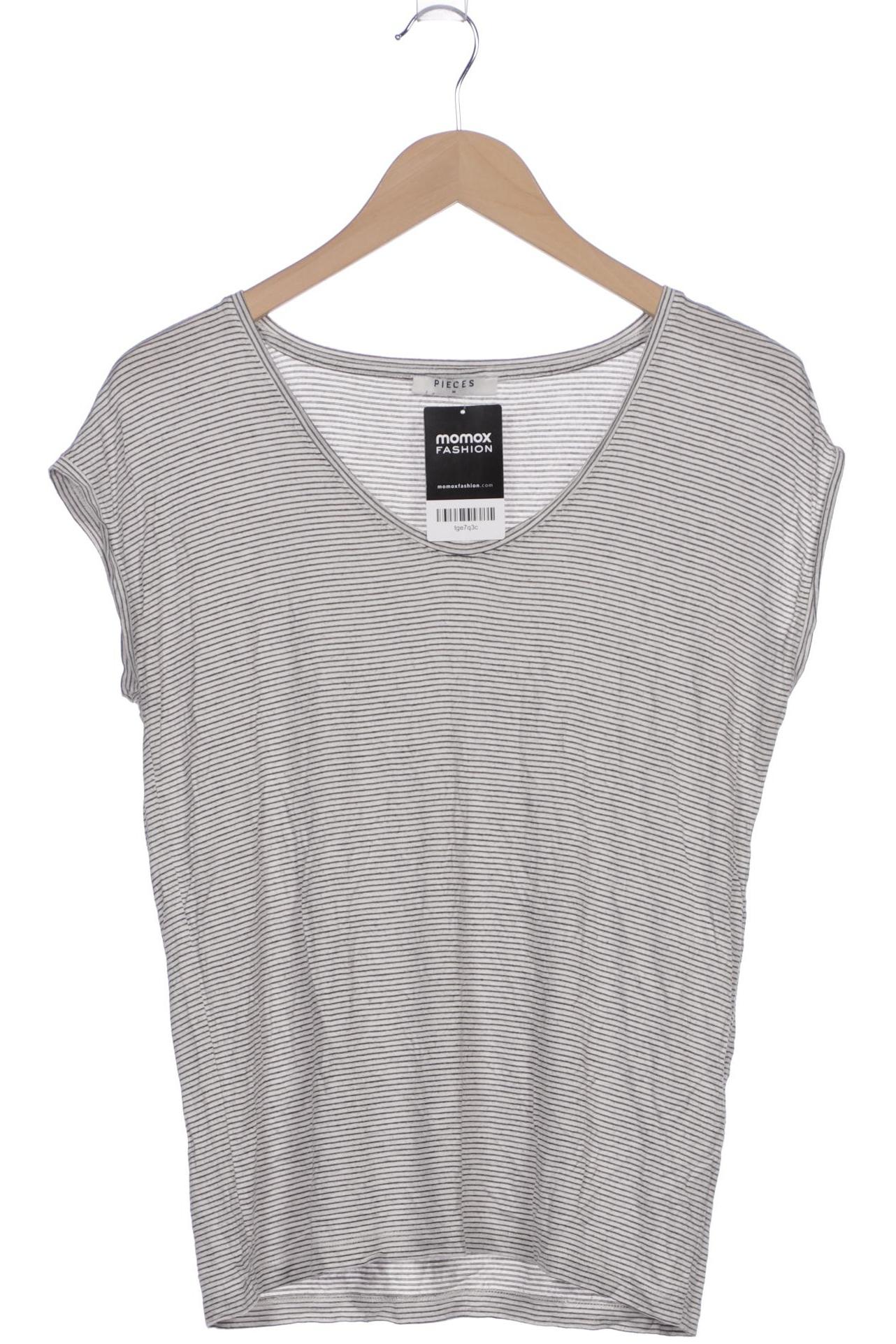 

pieces Damen T-Shirt, grau, Gr. 38