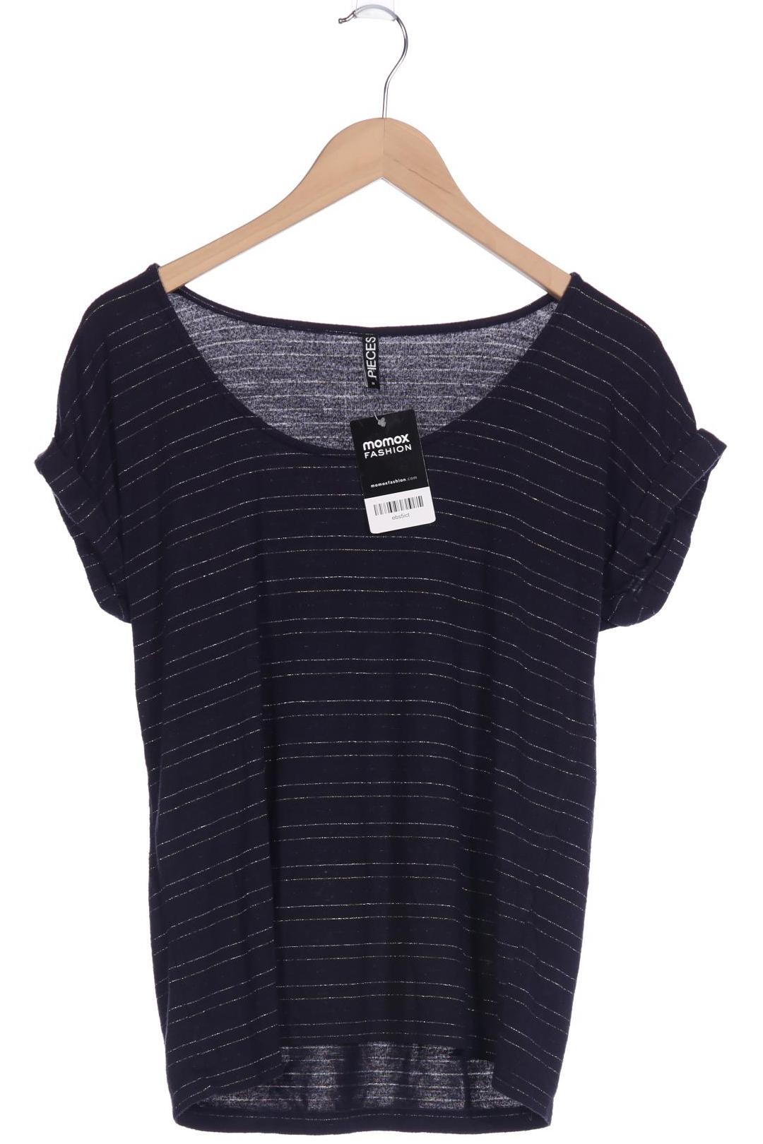 

pieces Damen T-Shirt, marineblau, Gr. 38