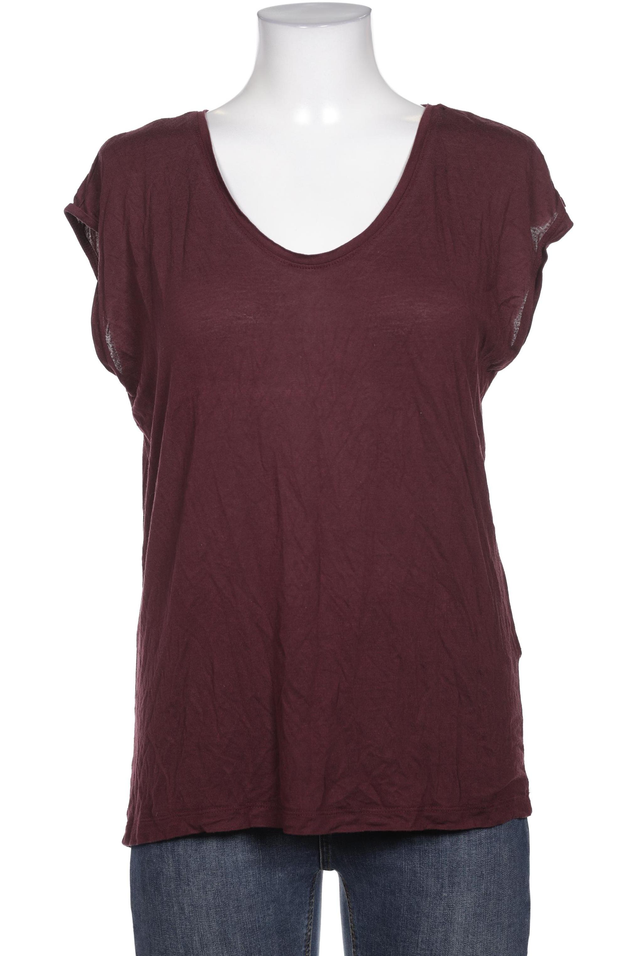 

pieces Damen T-Shirt, bordeaux, Gr. 36