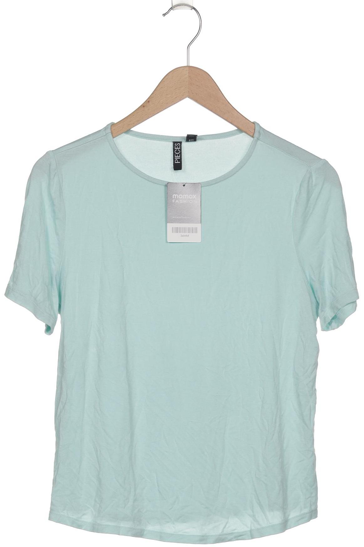 

pieces Damen T-Shirt, hellblau, Gr. 36