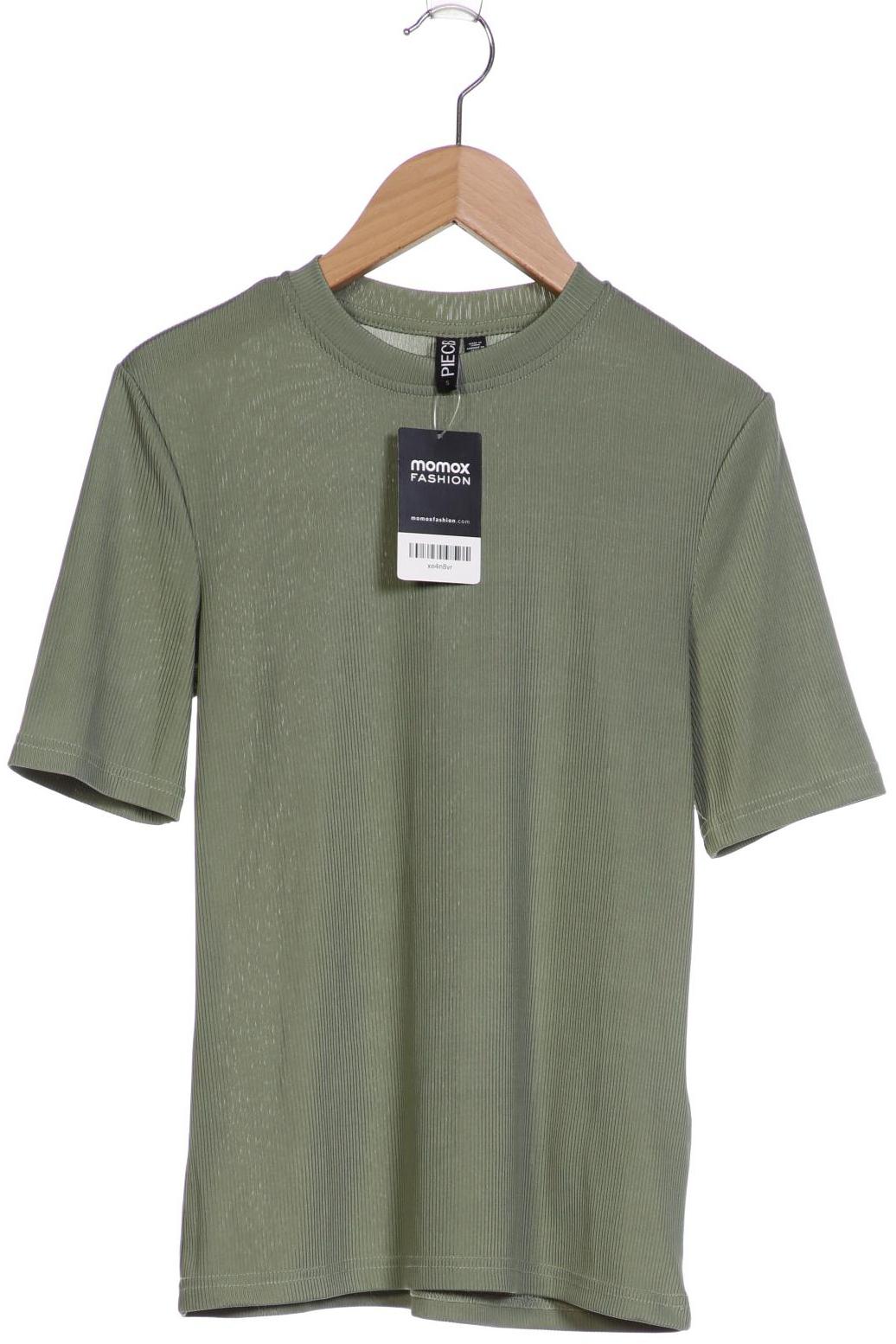 

pieces Damen T-Shirt, grün, Gr. 36