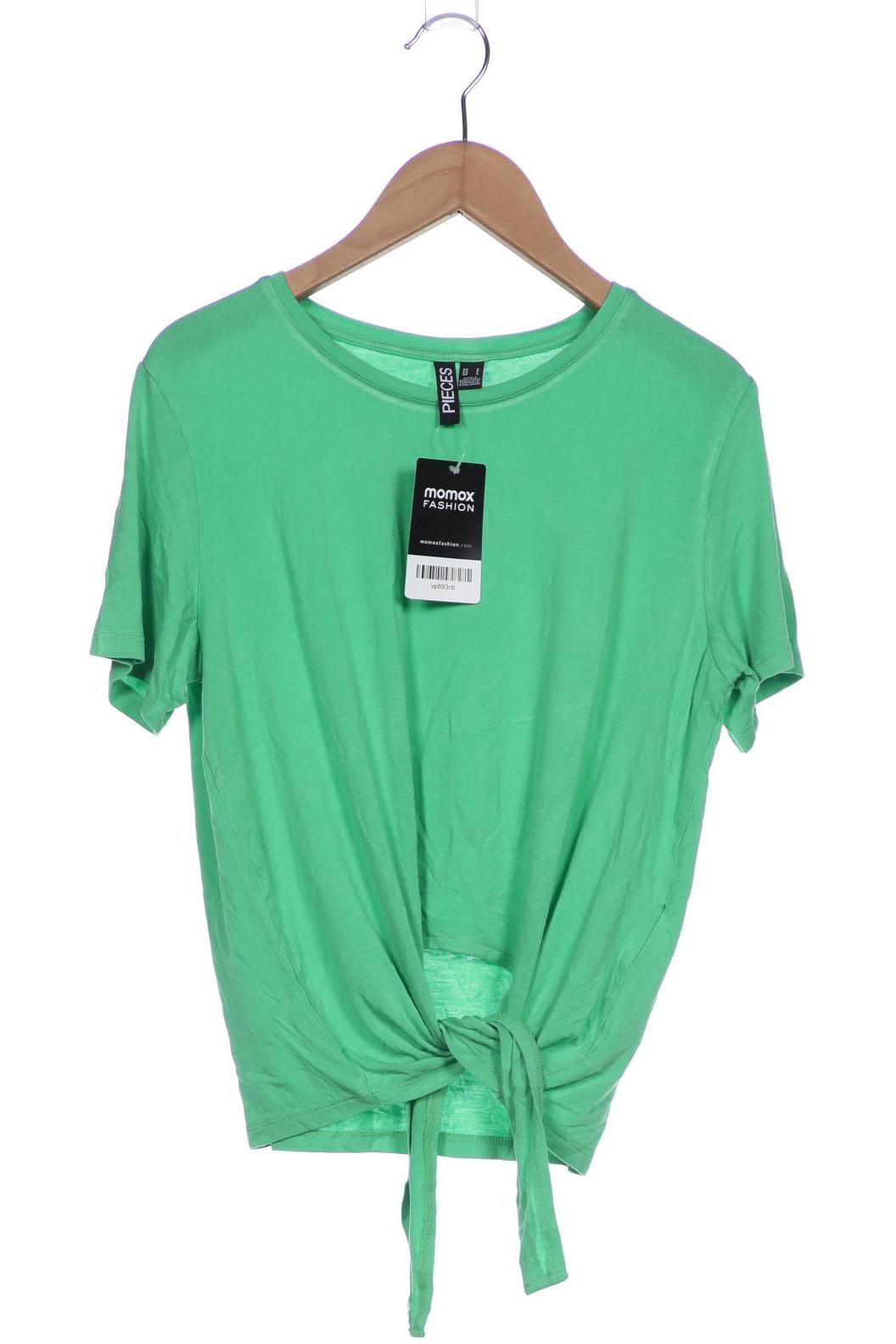 

pieces Damen T-Shirt, grün, Gr. 36