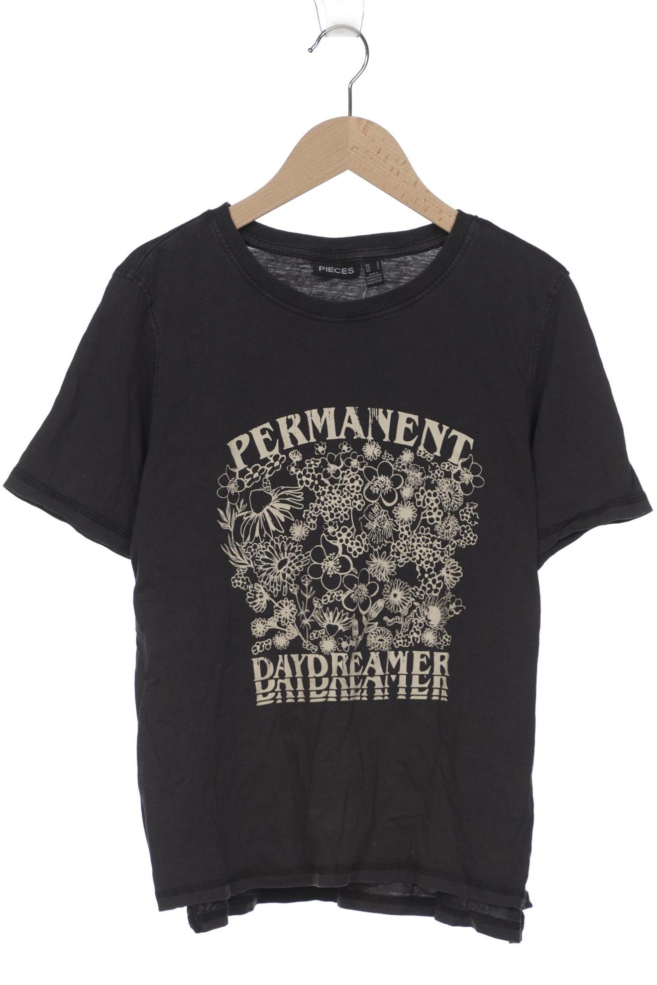 

pieces Damen T-Shirt, grau, Gr. 36