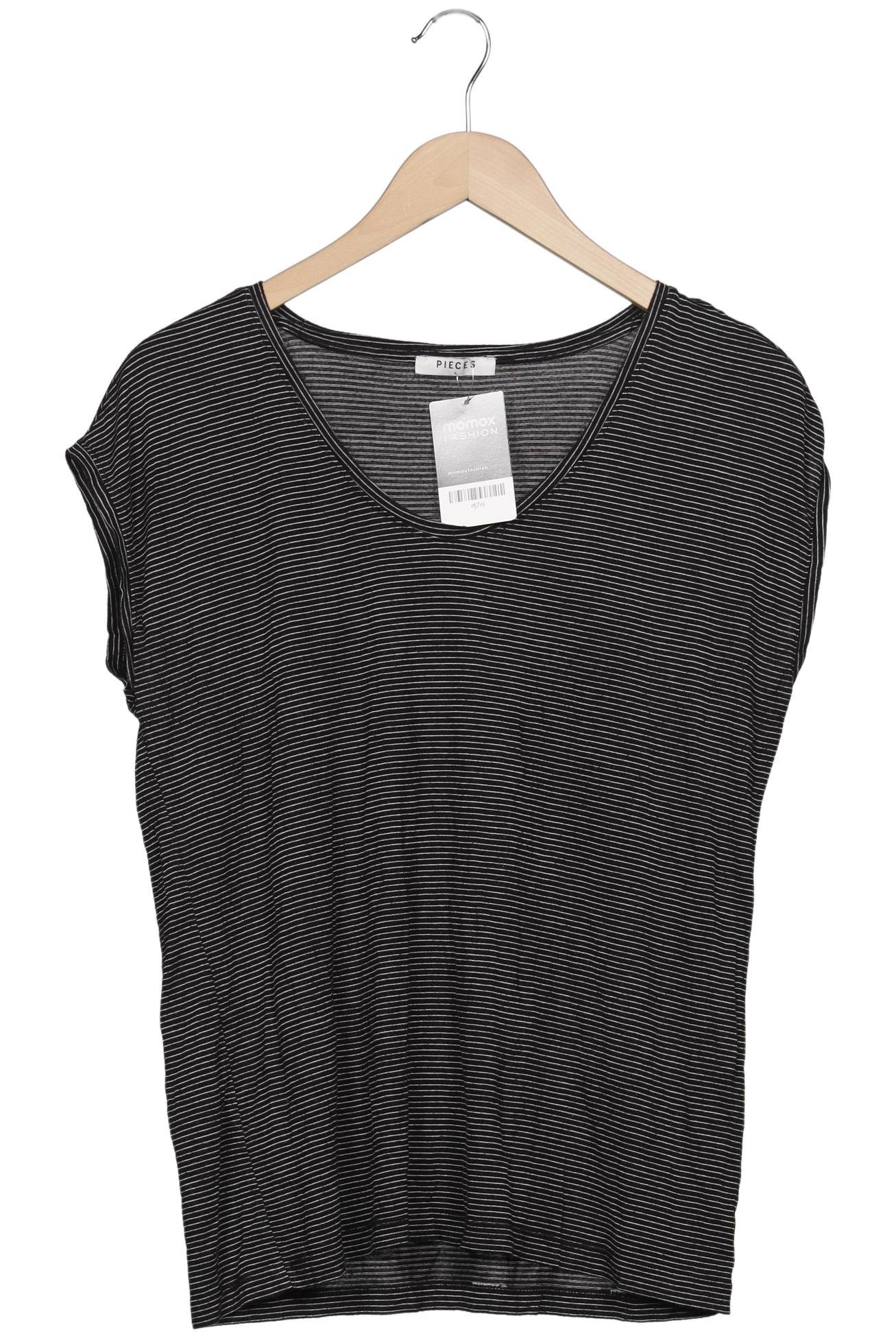 

pieces Damen T-Shirt, schwarz, Gr. 42