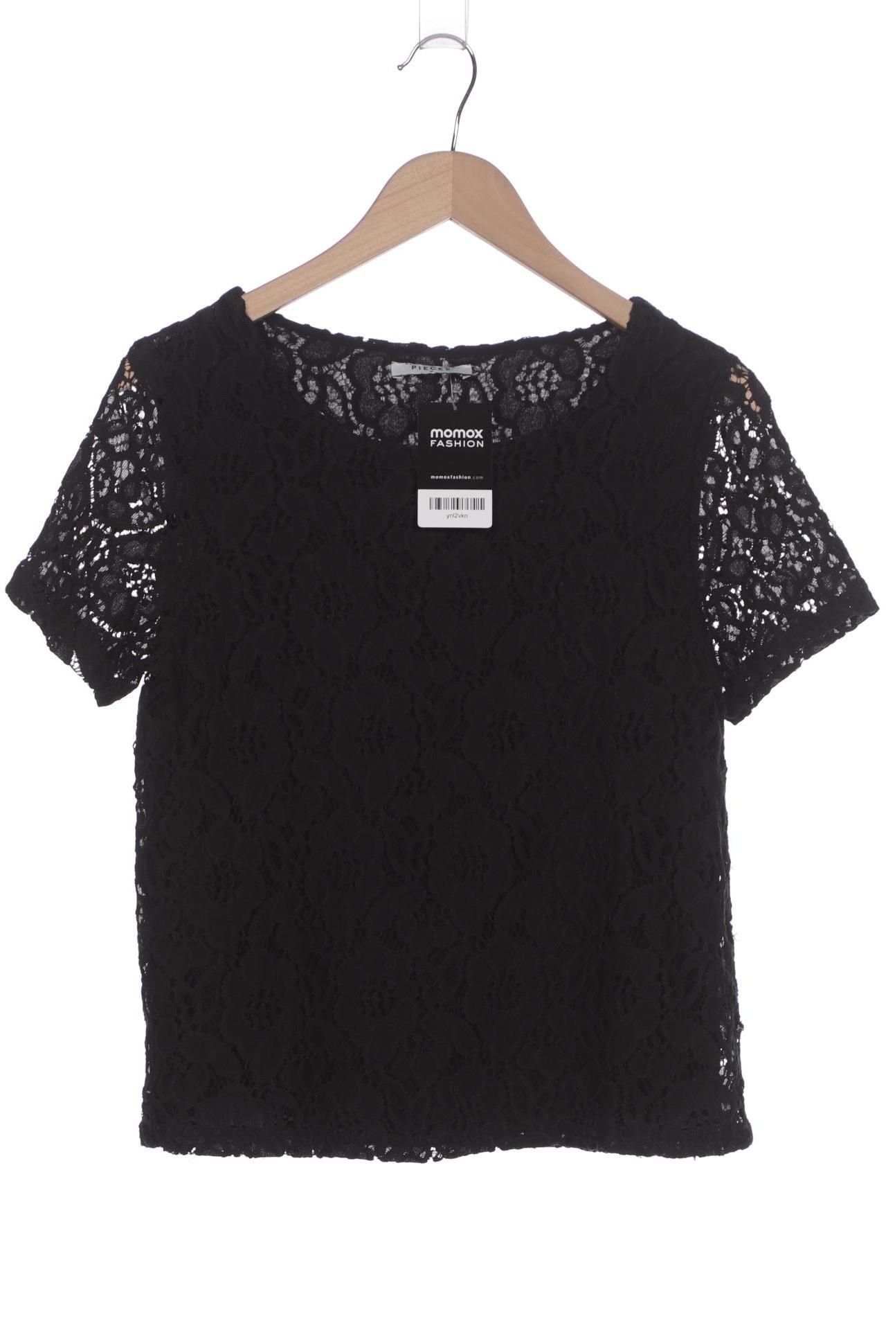 

pieces Damen T-Shirt, schwarz, Gr. 38