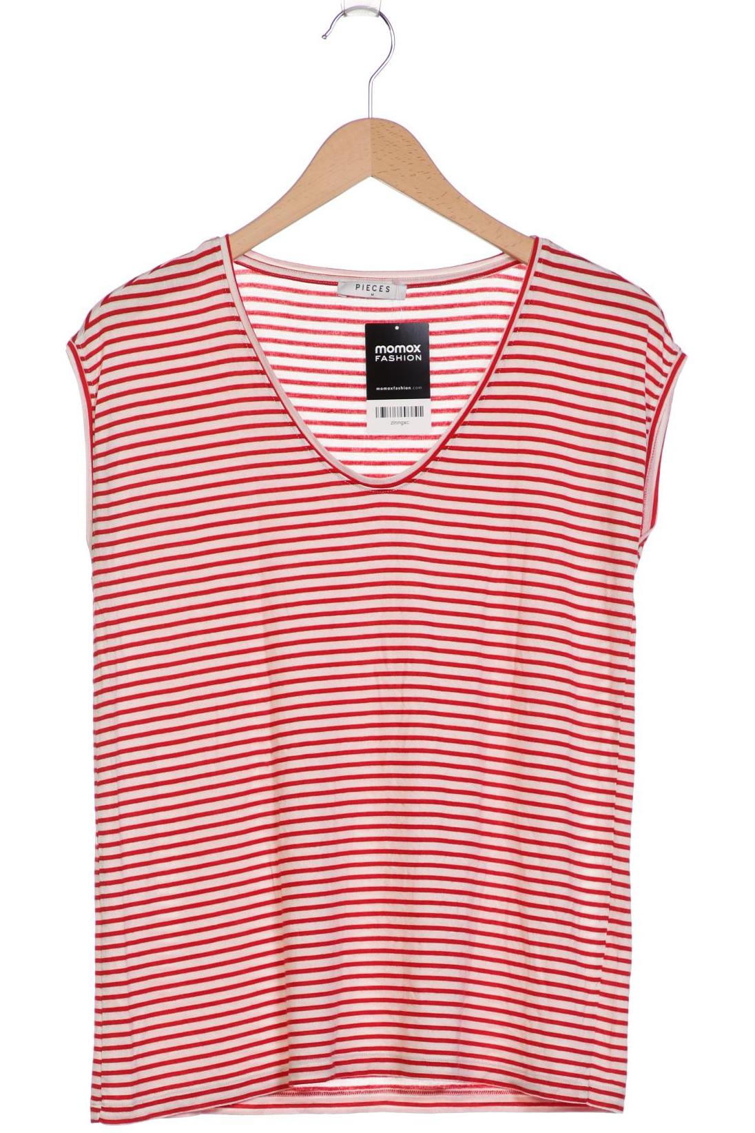 

pieces Damen T-Shirt, rot, Gr. 38