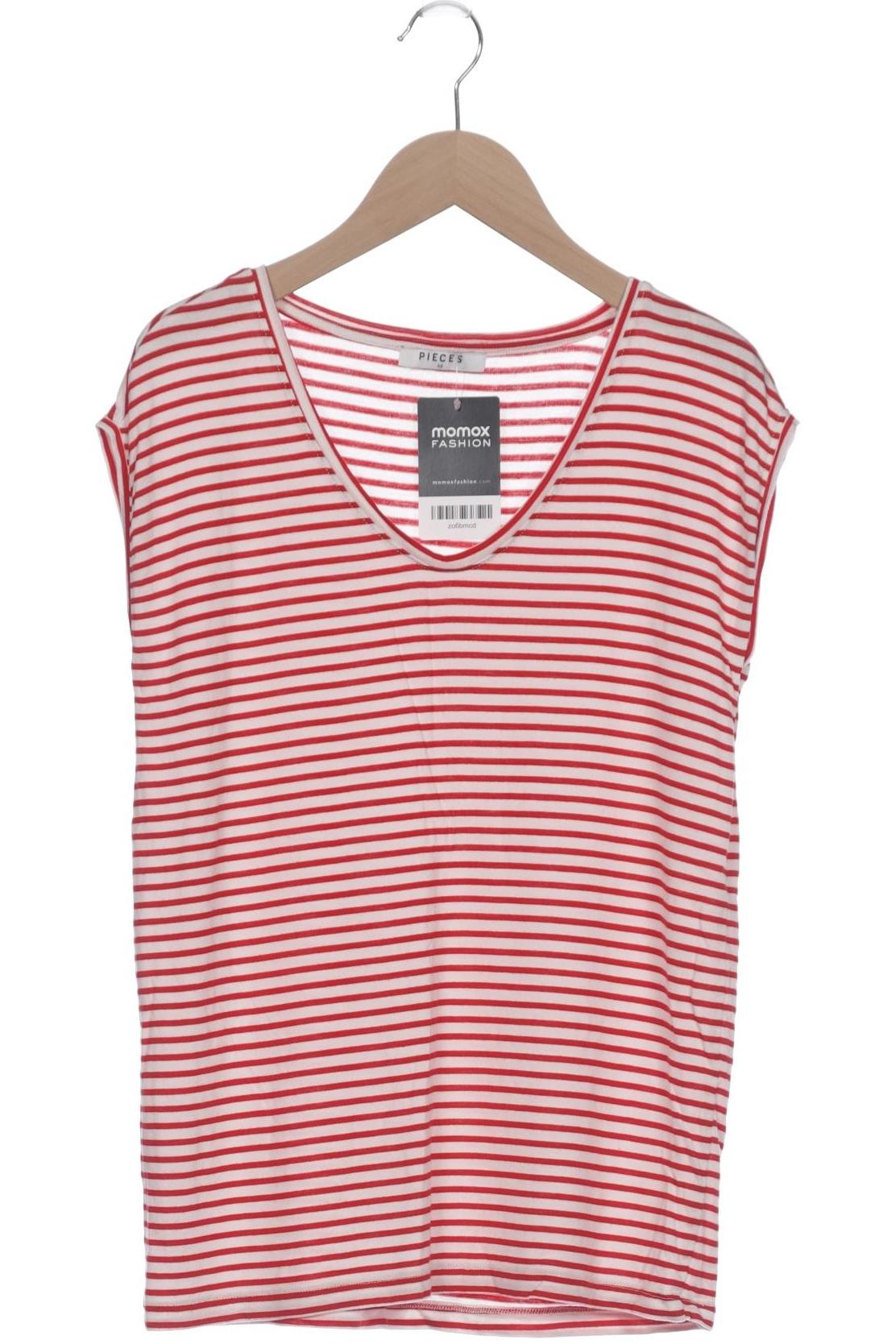 

pieces Damen T-Shirt, rot, Gr. 34
