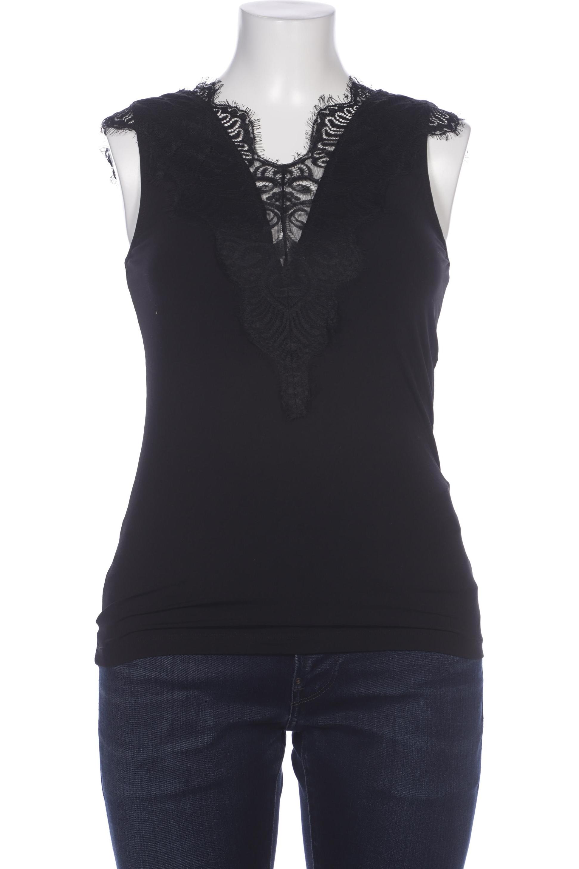 

pieces Damen Top, schwarz, Gr. 44