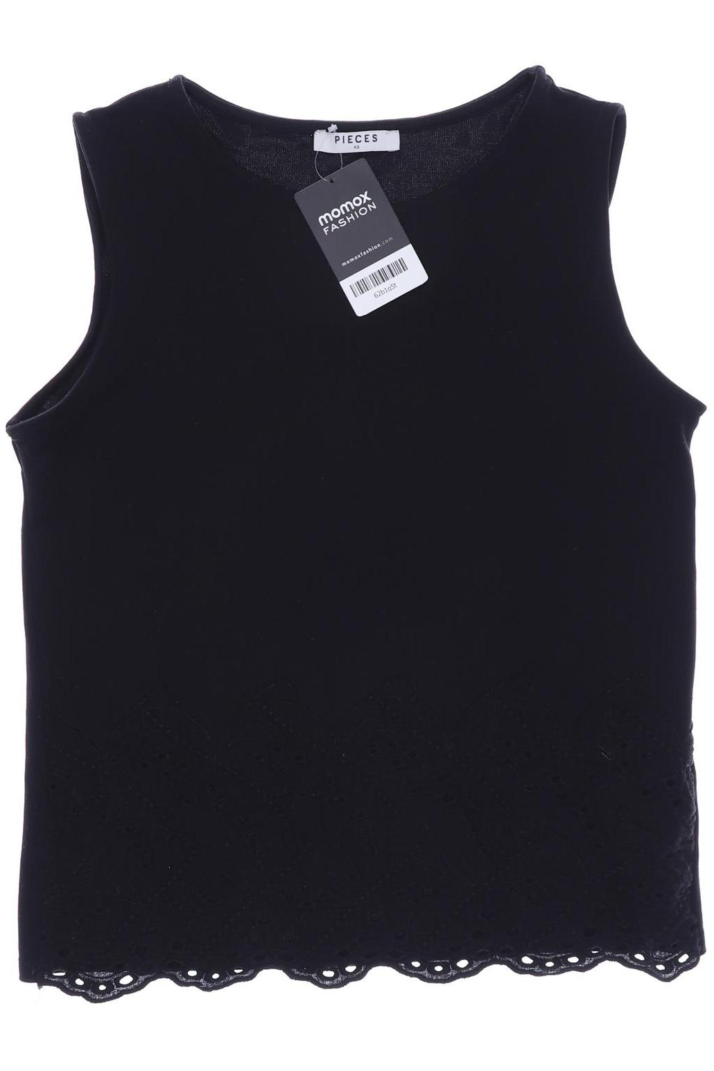 

pieces Damen Top, schwarz