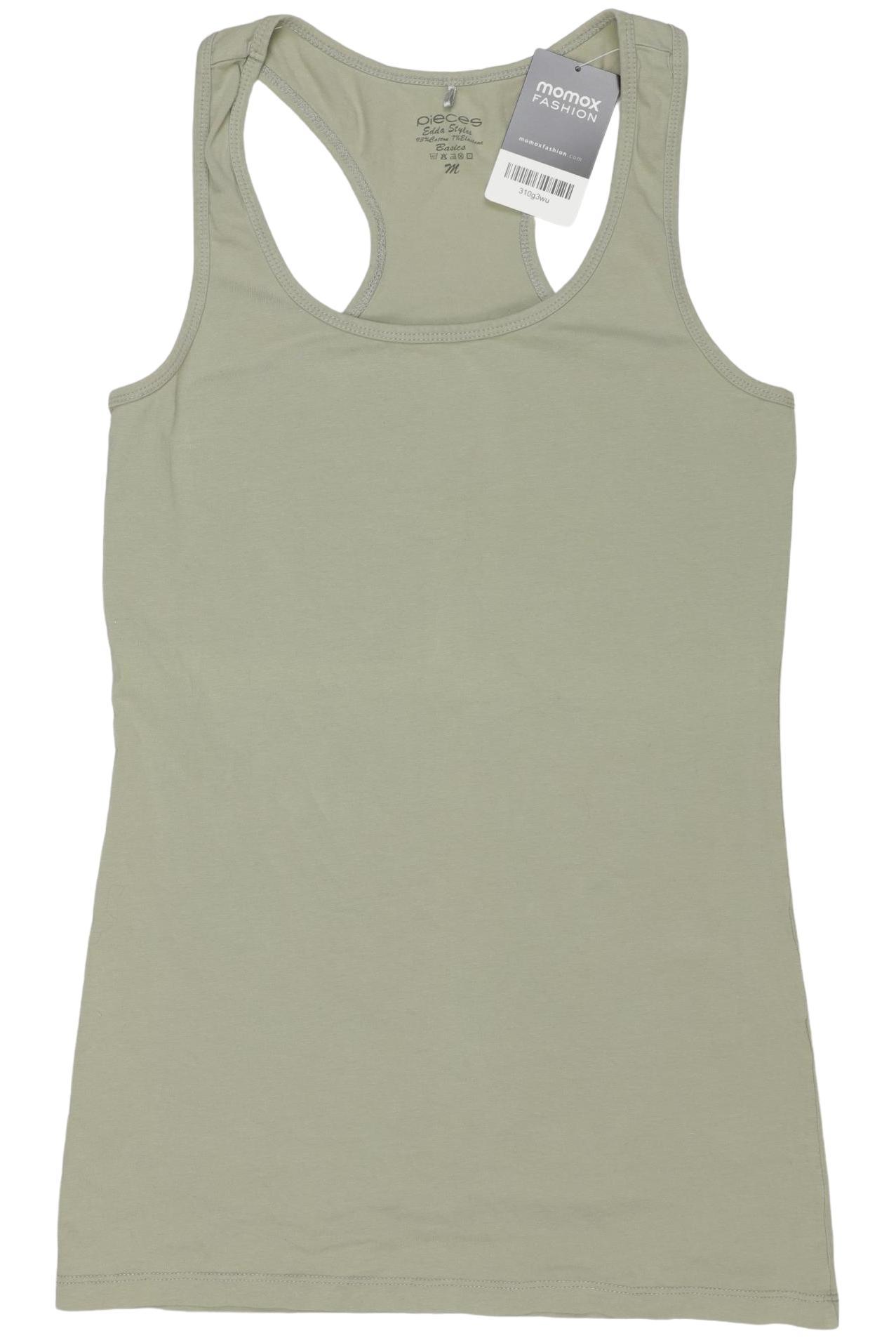 

pieces Damen Top, hellgrün, Gr. 38