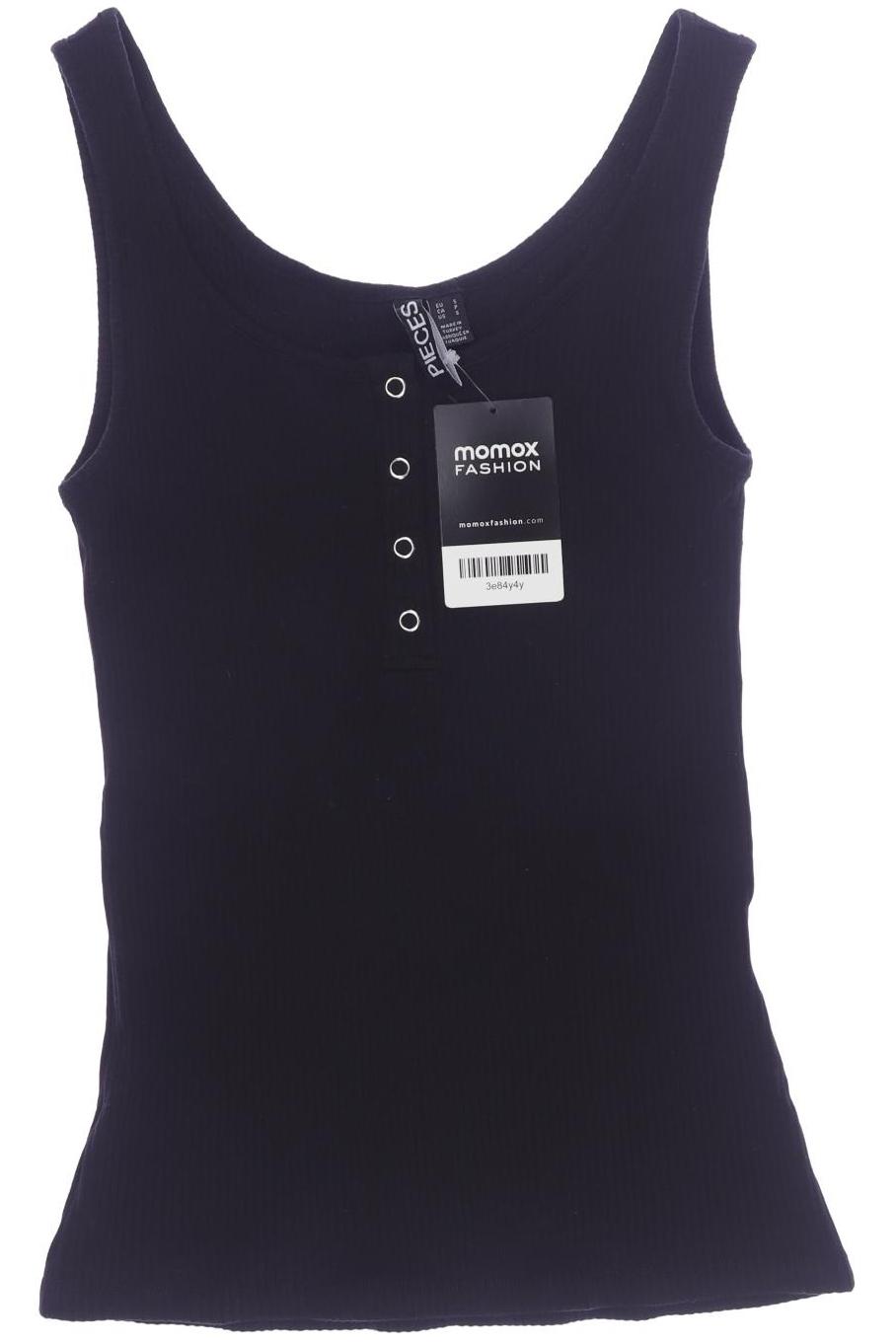 

pieces Damen Top, schwarz, Gr. 36