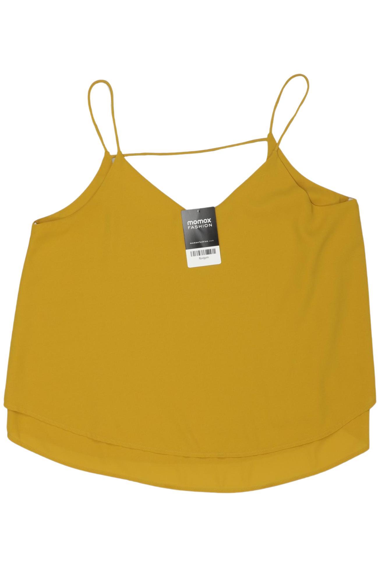 

pieces Damen Top, gelb, Gr. 42