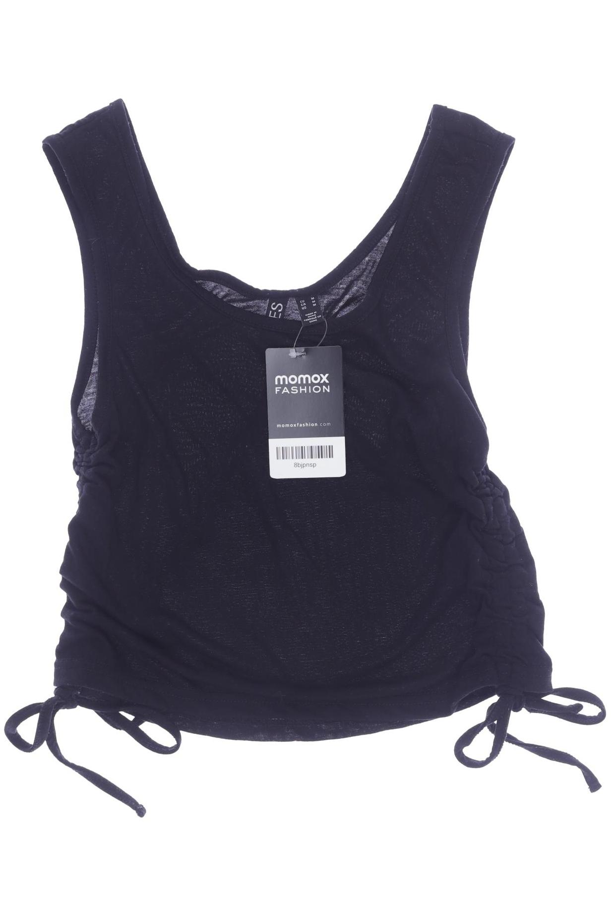 

pieces Damen Top, schwarz, Gr. 38