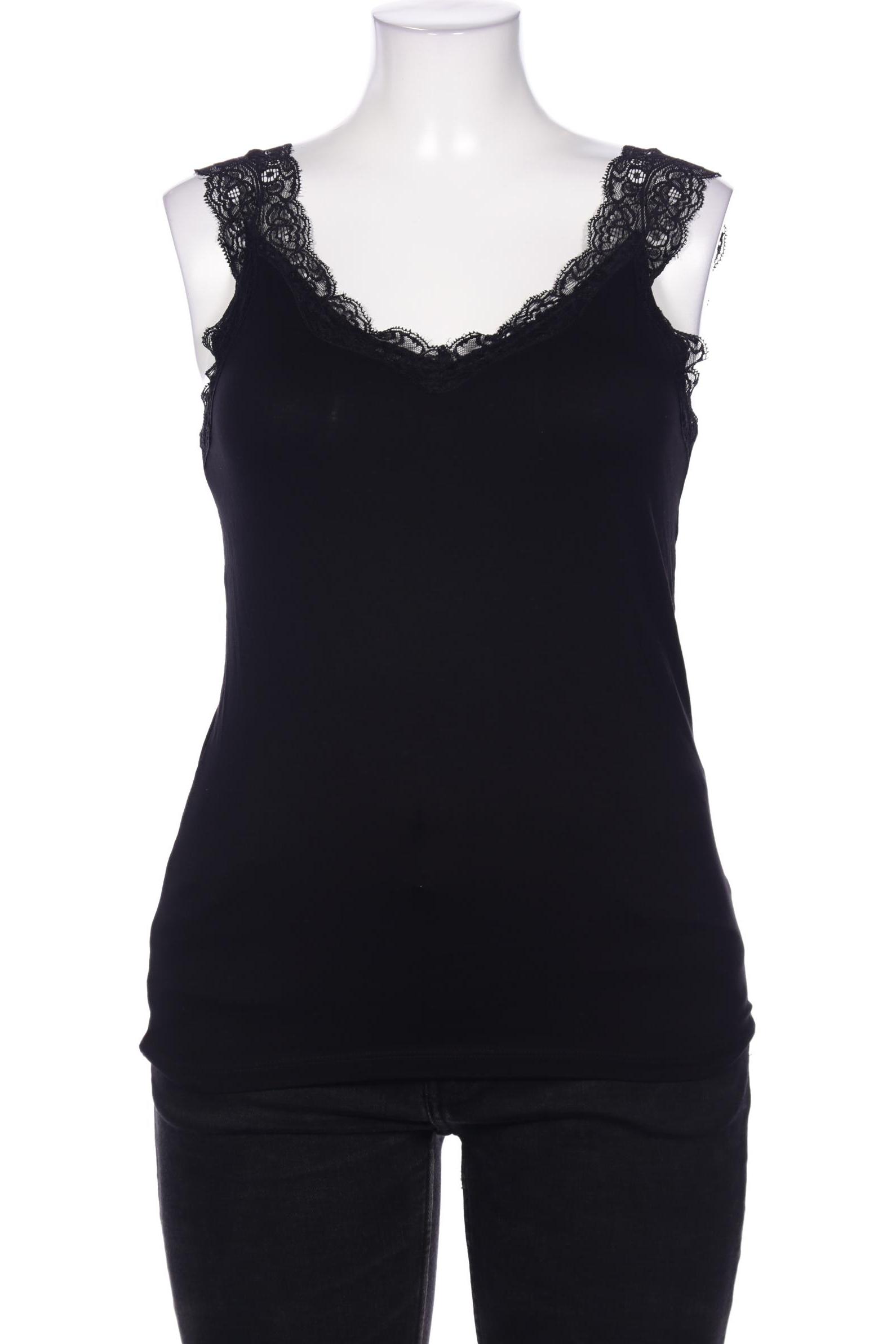 

pieces Damen Top, schwarz, Gr. 46