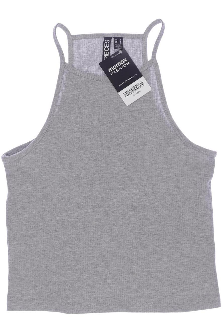 

pieces Damen Top, grau, Gr. 36