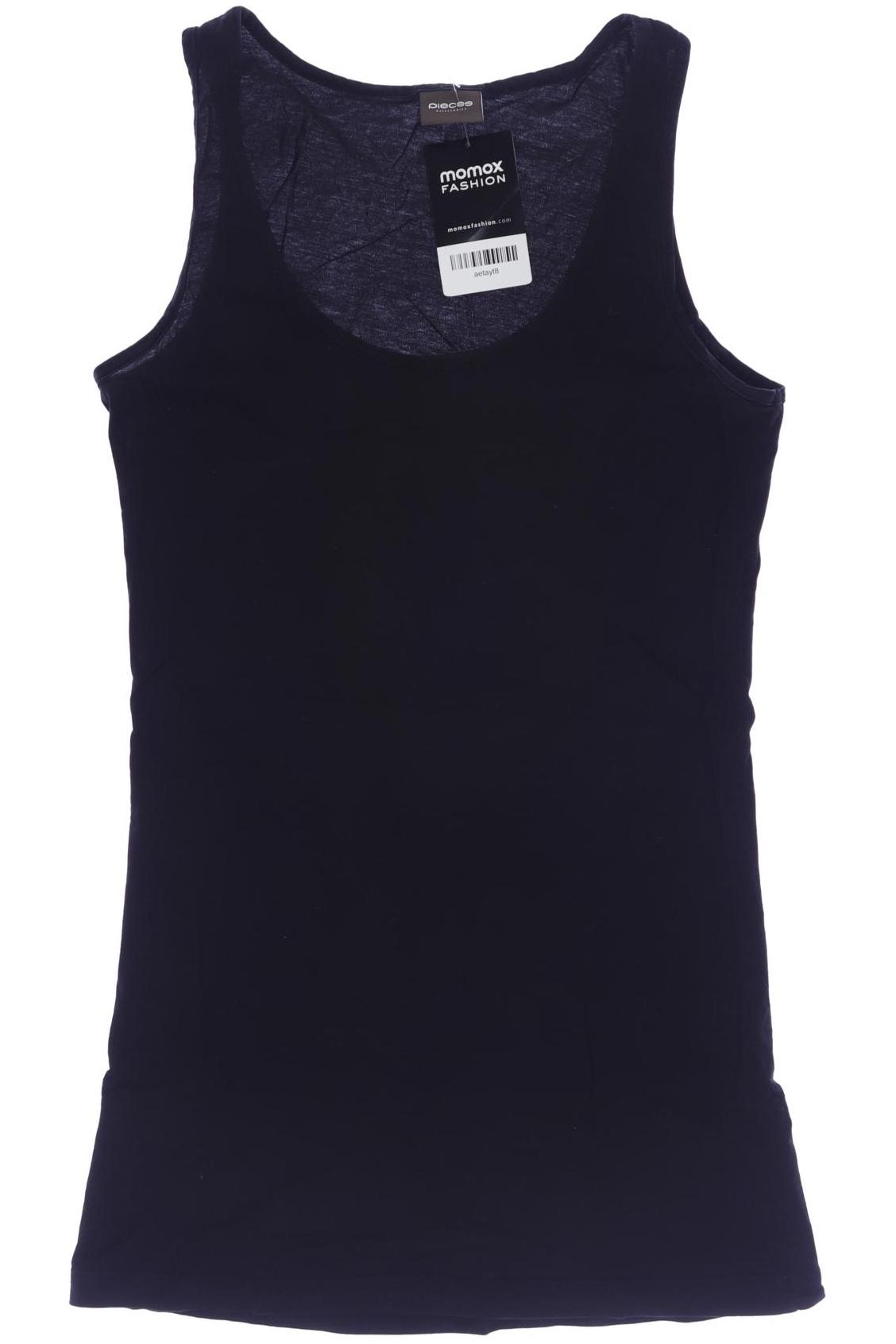 

pieces Damen Top, schwarz, Gr. 38