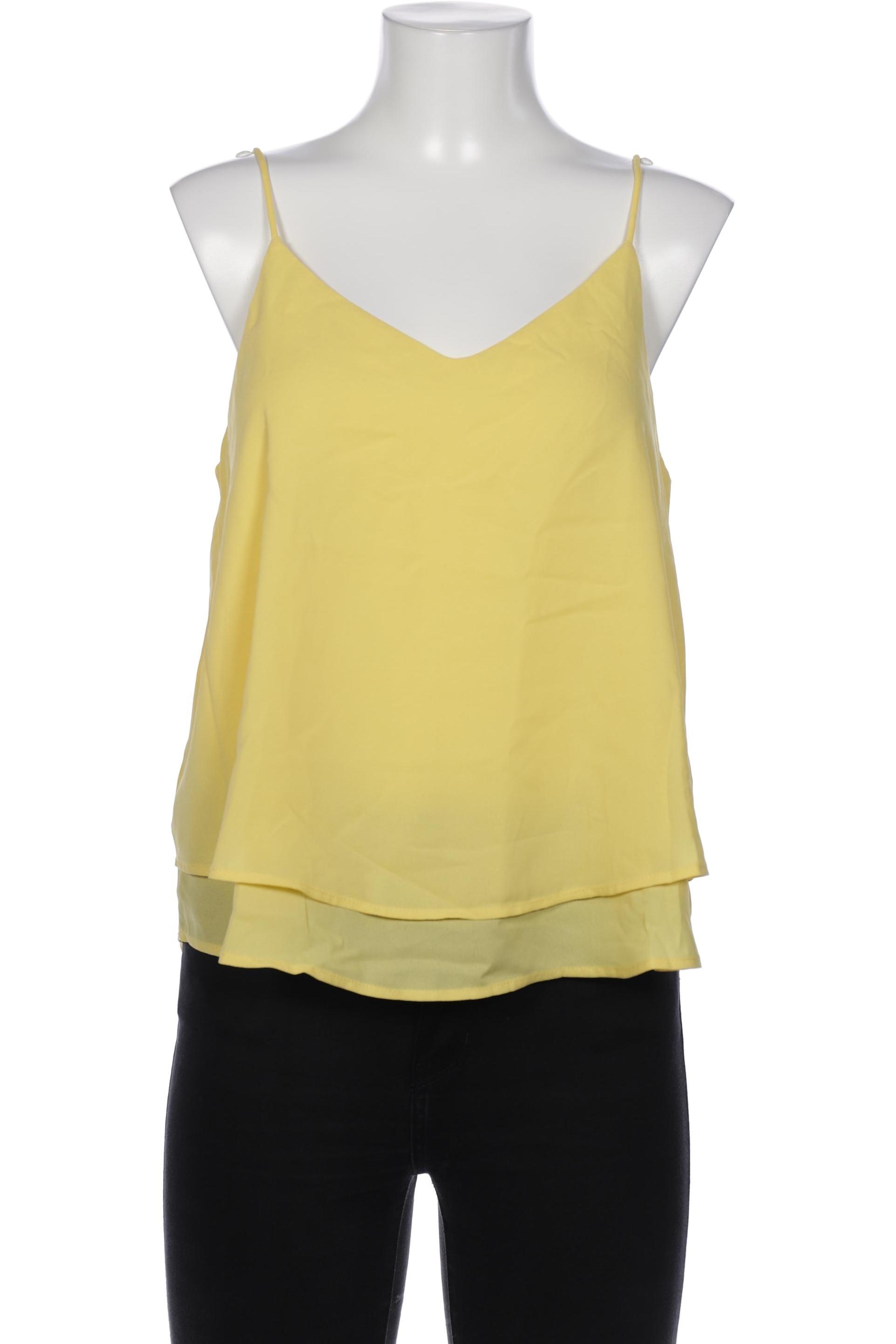 

pieces Damen Top, gelb, Gr. 42