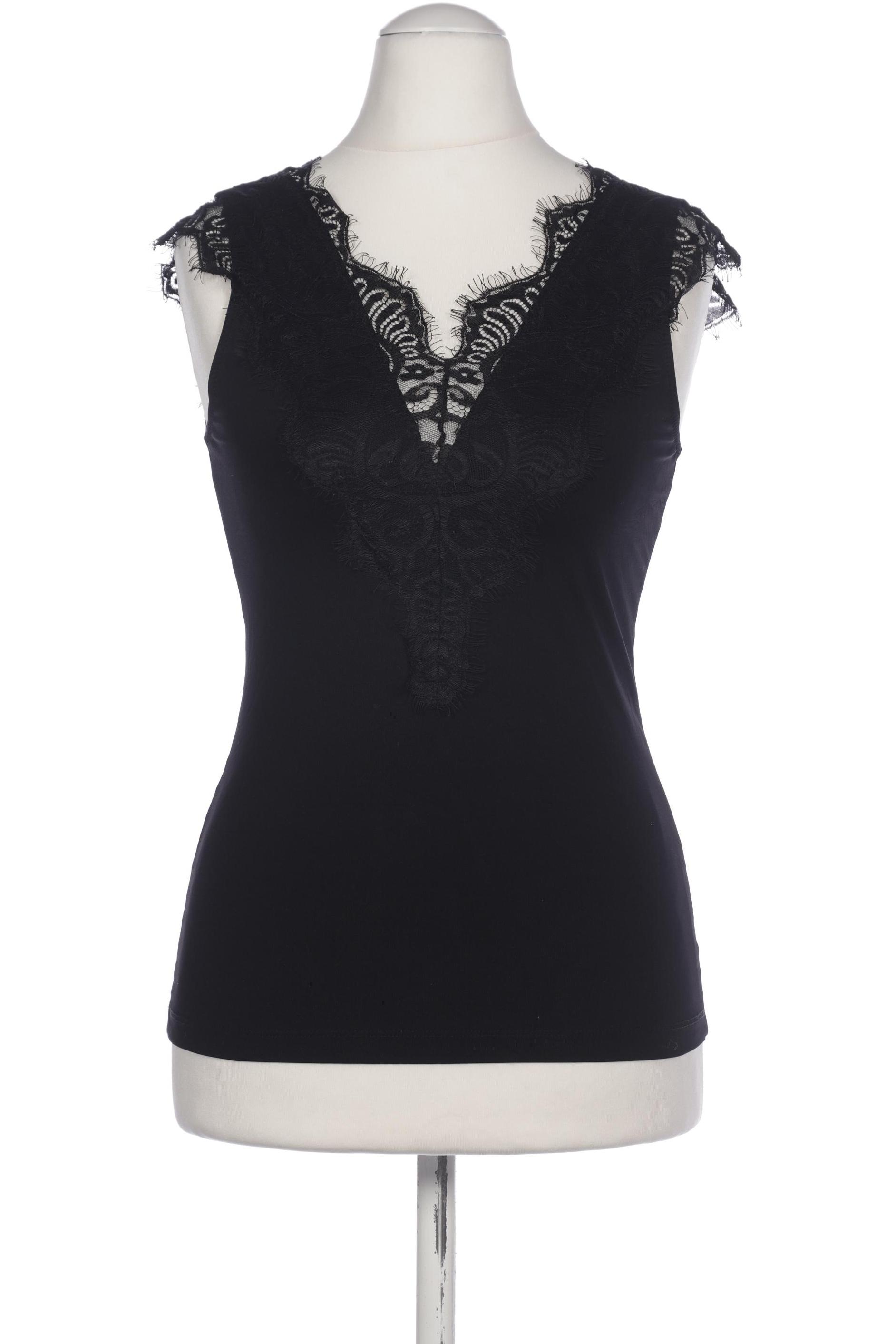 

pieces Damen Top, schwarz, Gr. 38