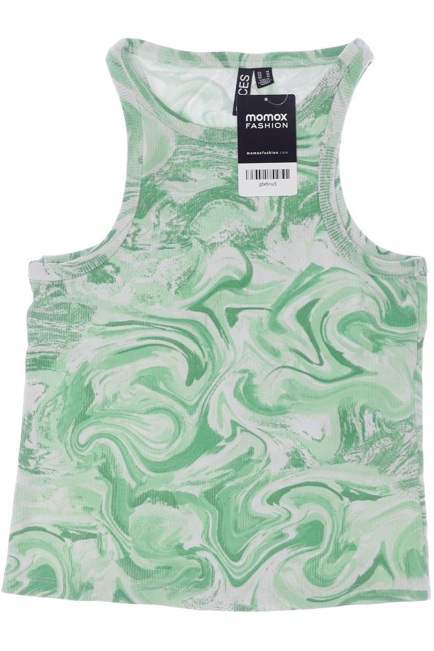 

pieces Damen Top, hellgrün, Gr. 38