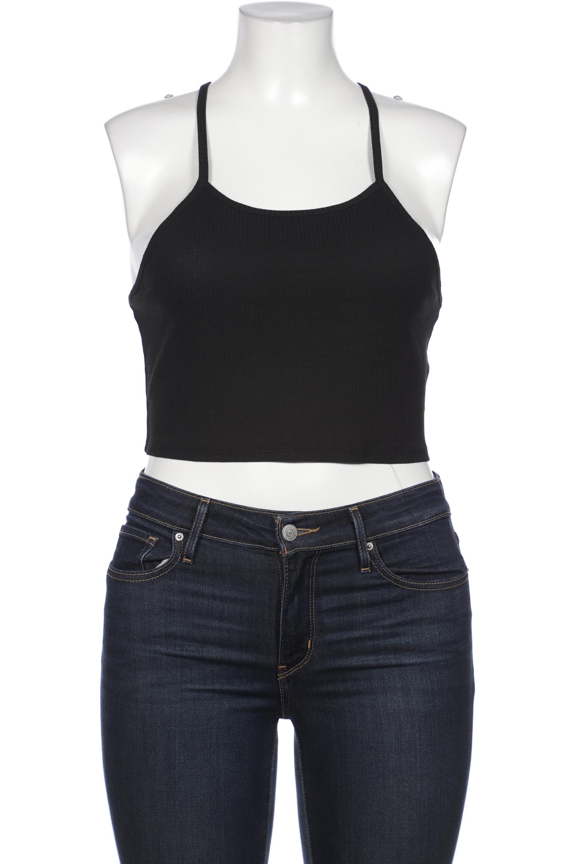 

pieces Damen Top, schwarz, Gr. 46