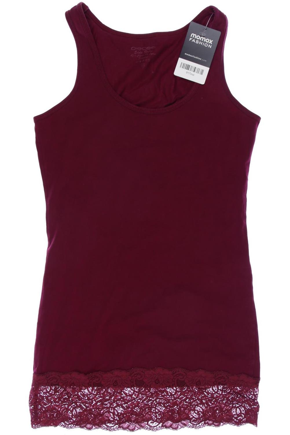 

pieces Damen Top, bordeaux, Gr. 36