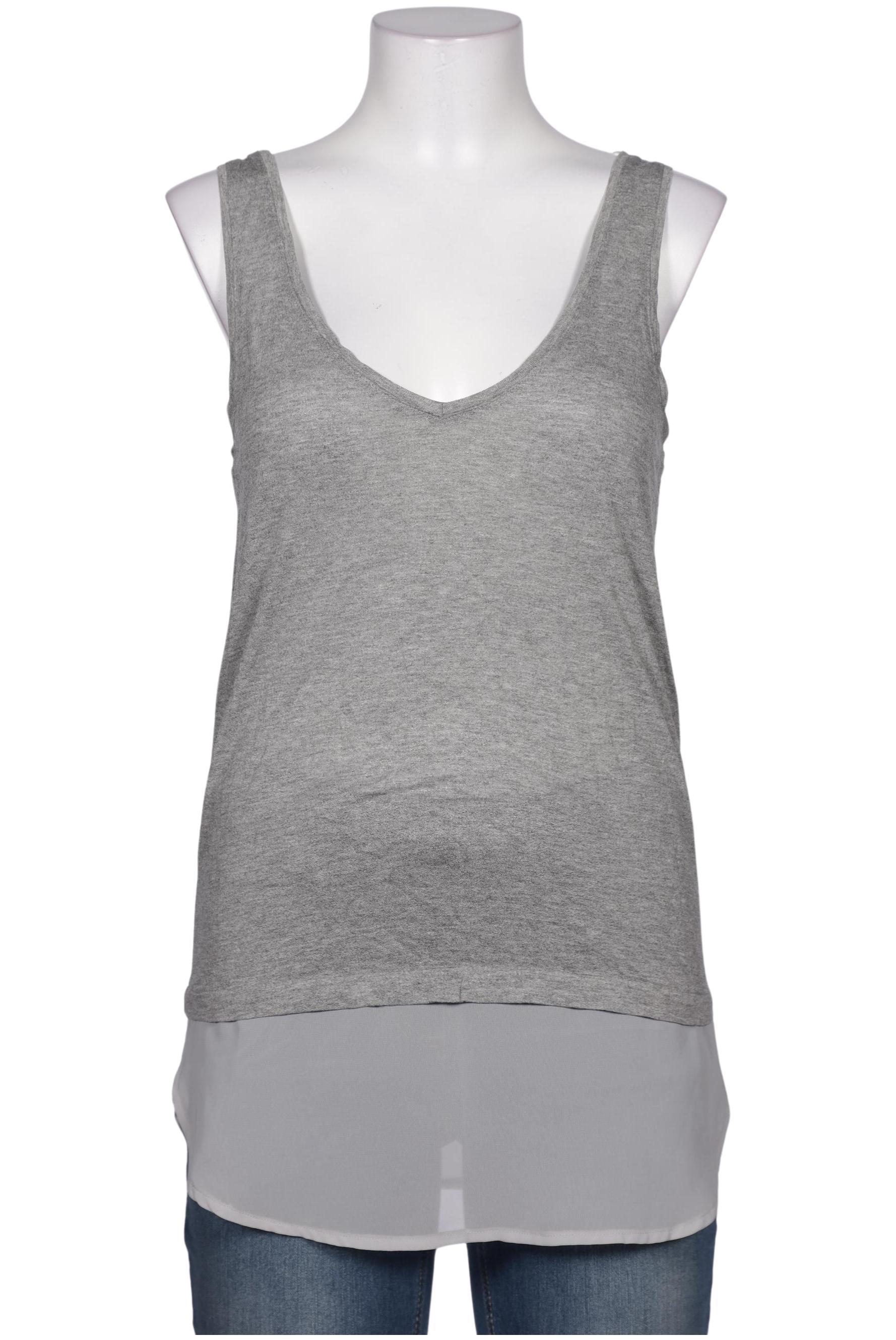 

pieces Damen Top, grau, Gr. 10