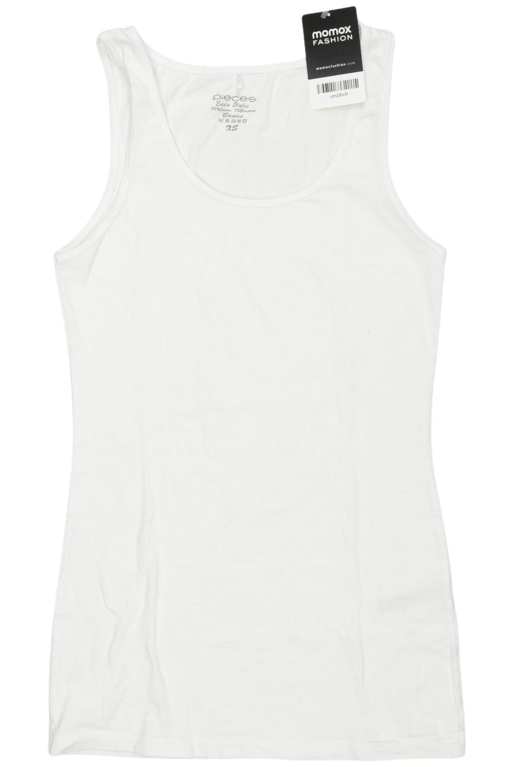 

pieces Damen Top, weiß, Gr. 34