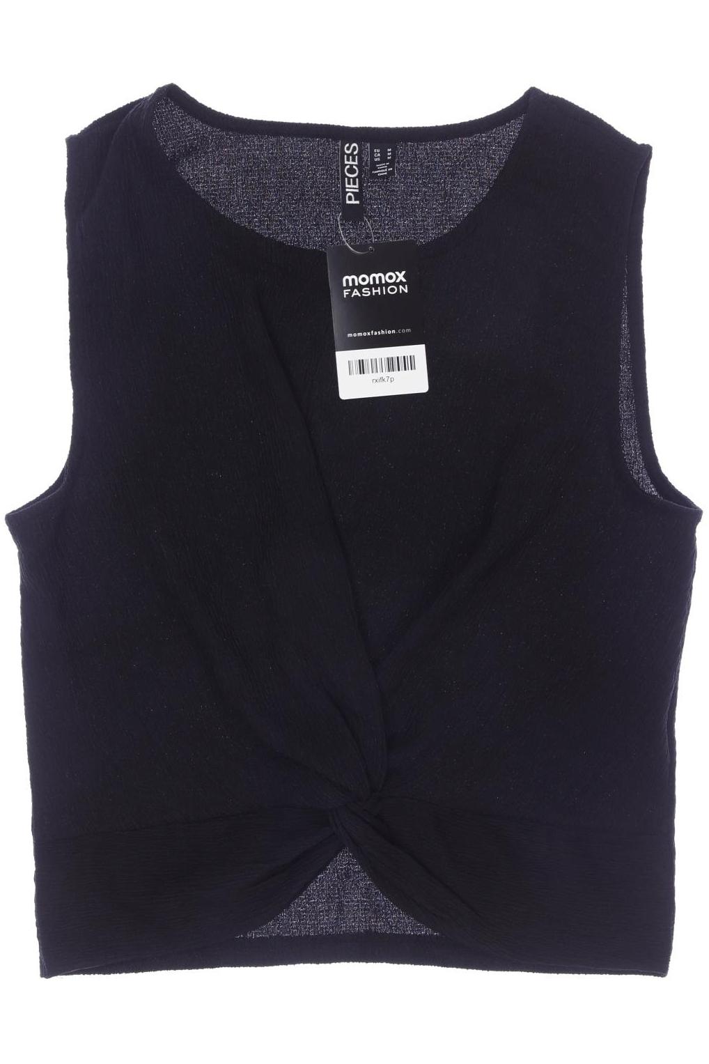 

pieces Damen Top, schwarz, Gr. 38