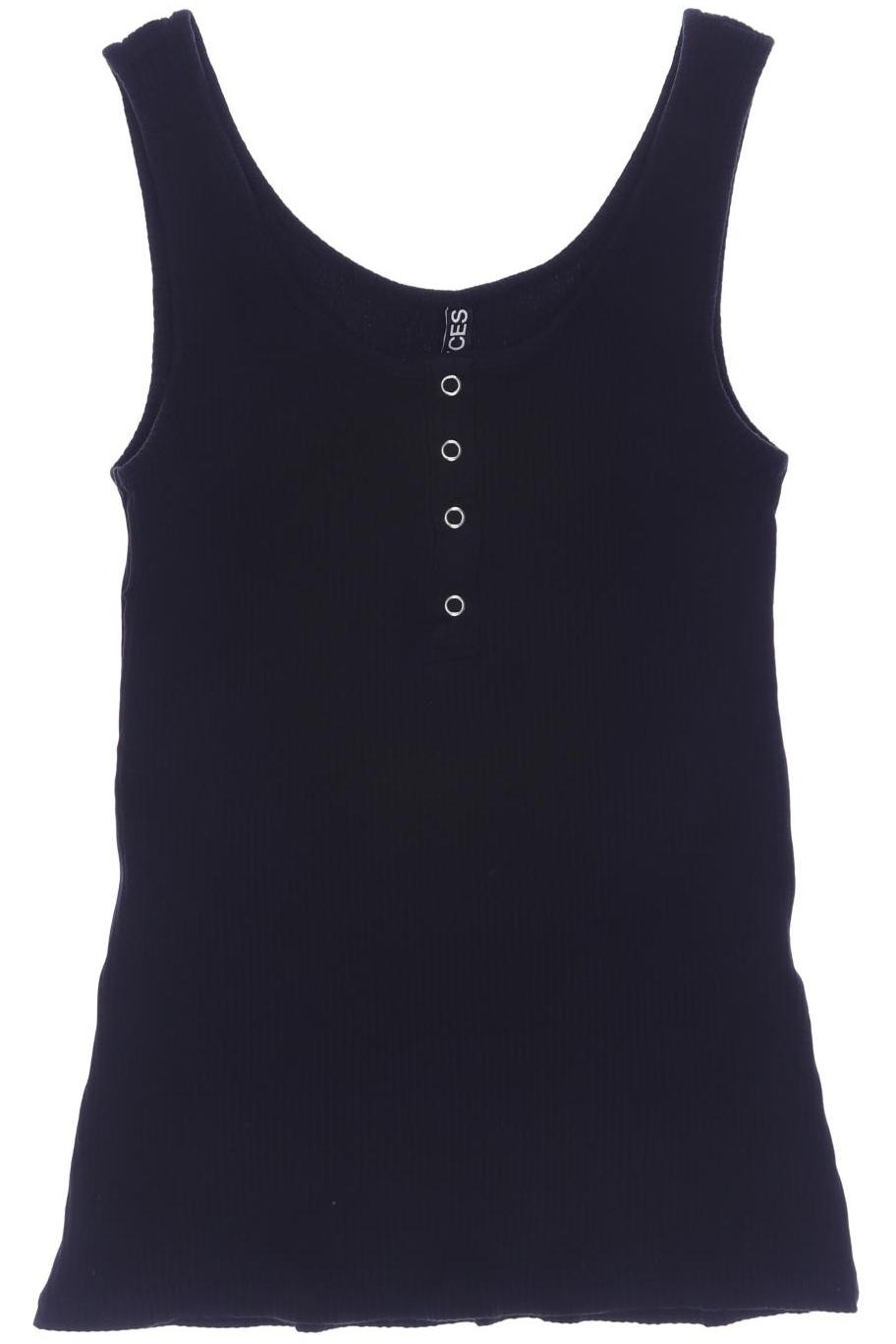 

pieces Damen Top, schwarz, Gr. 42