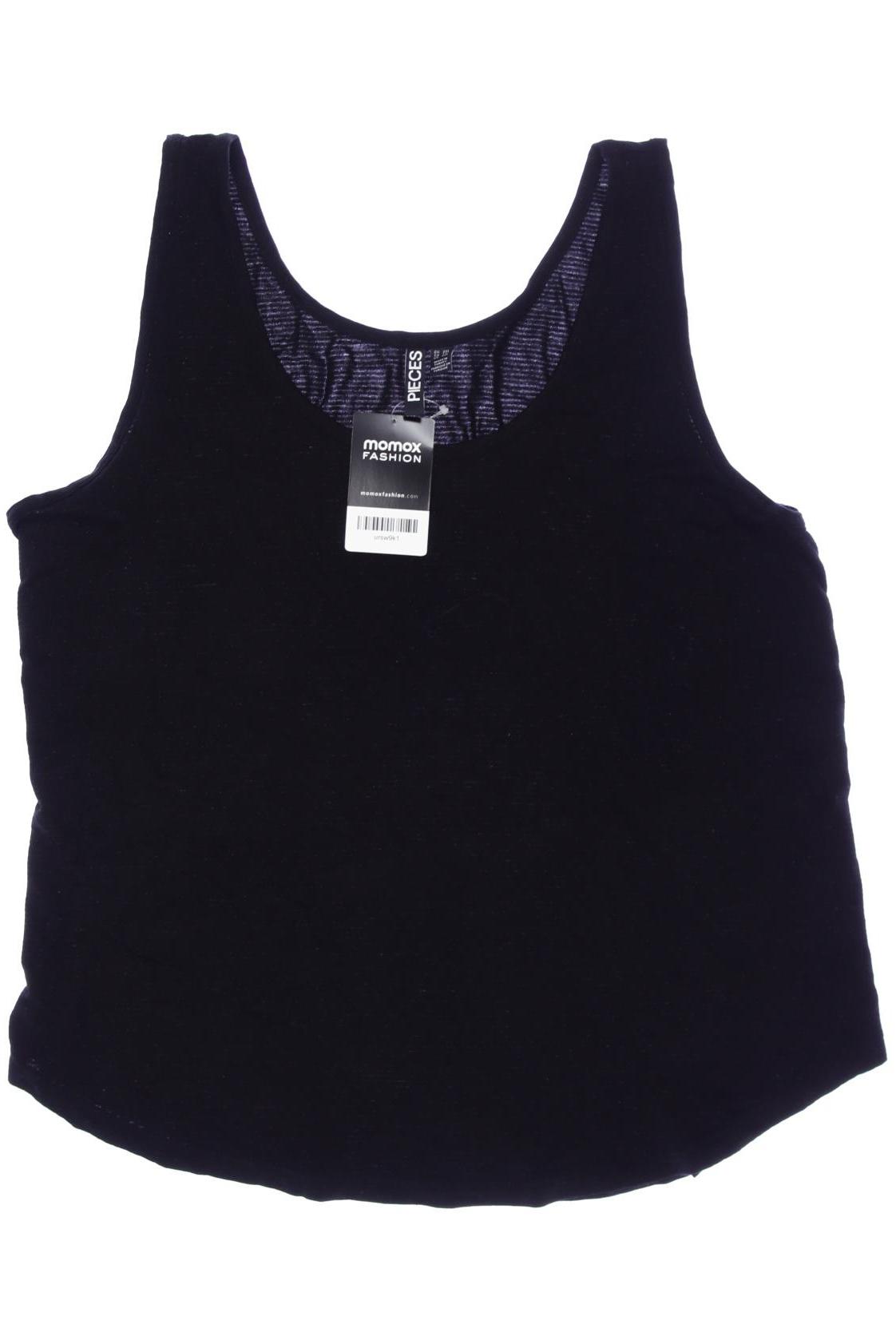 

pieces Damen Top, schwarz, Gr. 46
