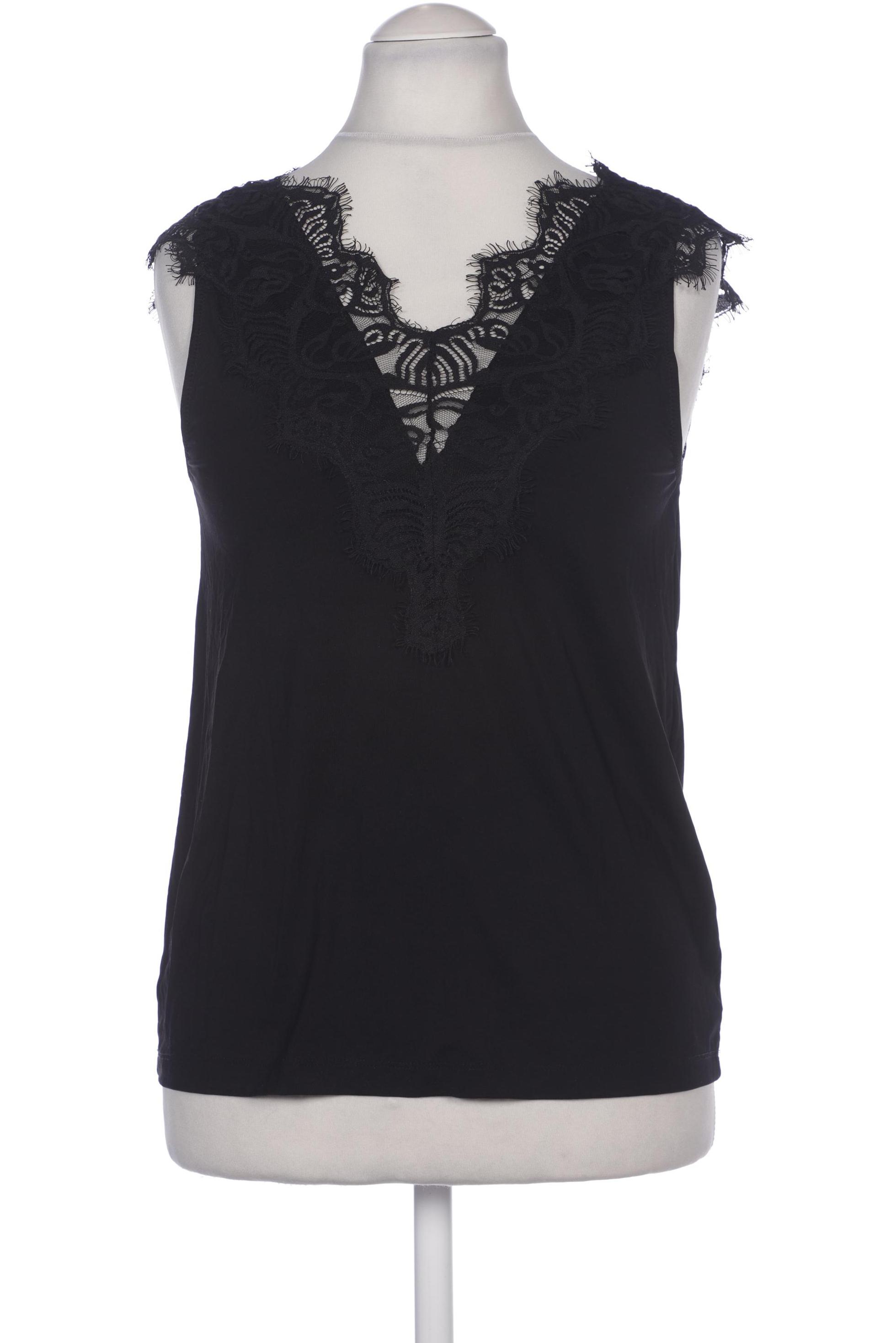 

pieces Damen Top, schwarz, Gr. 38