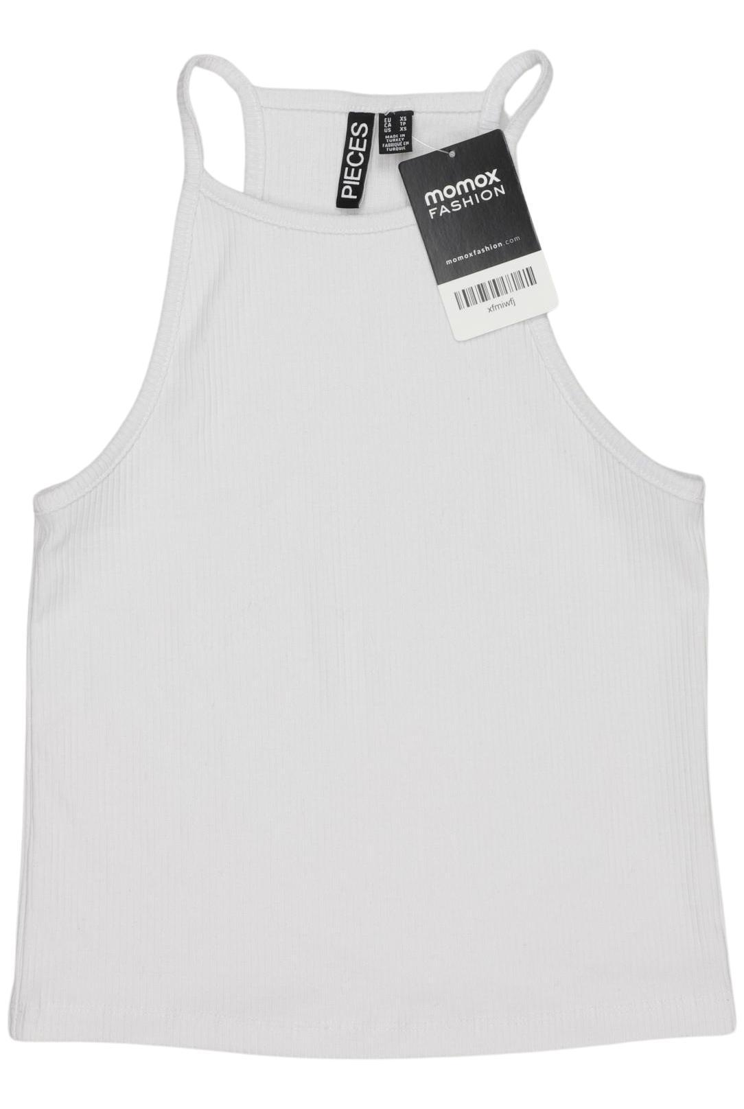 

pieces Damen Top, weiß, Gr. 34
