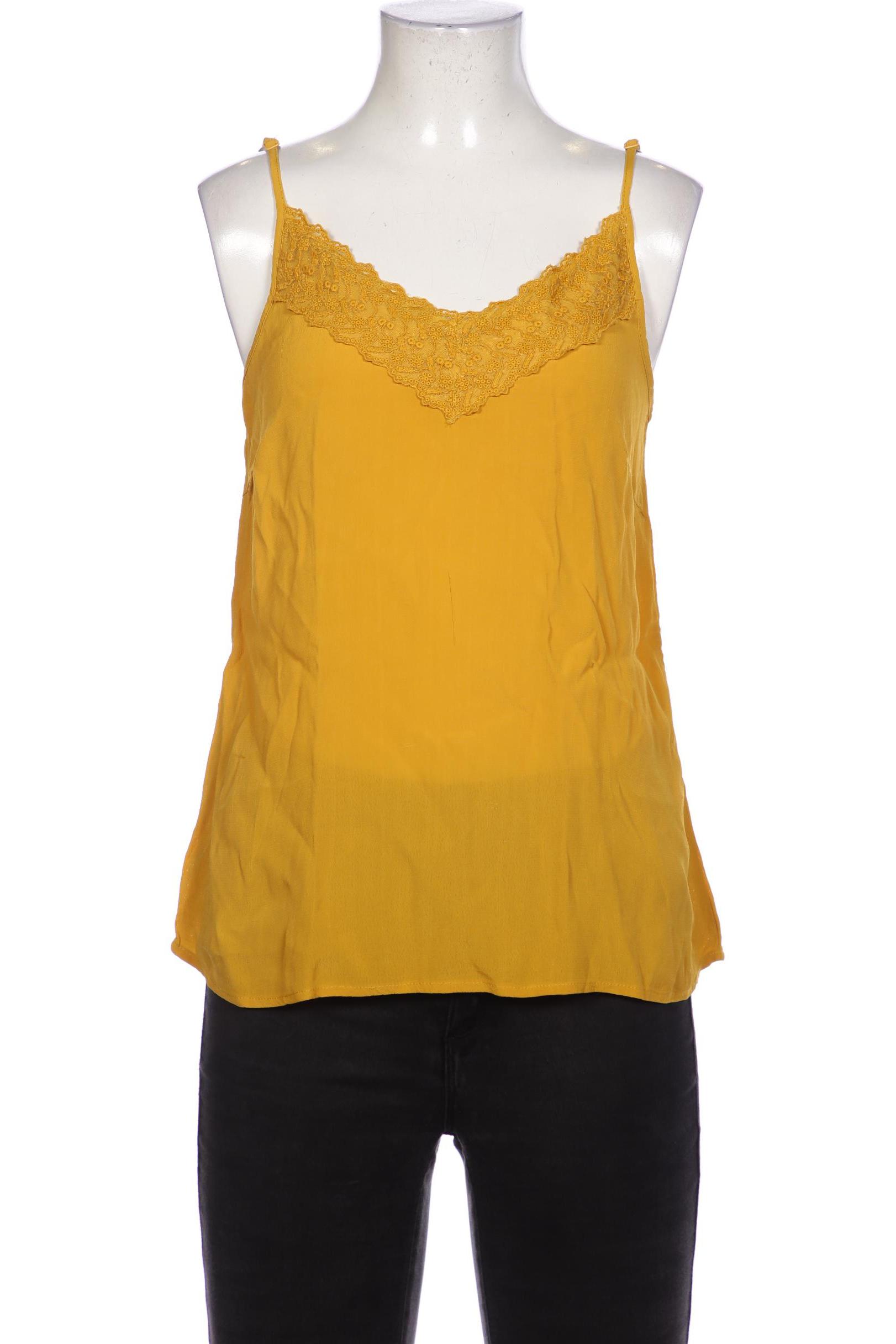 

pieces Damen Top, gelb, Gr. 36
