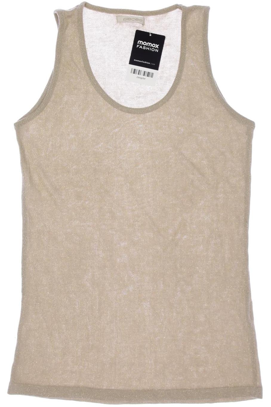

pieces Damen Top, beige, Gr. 38