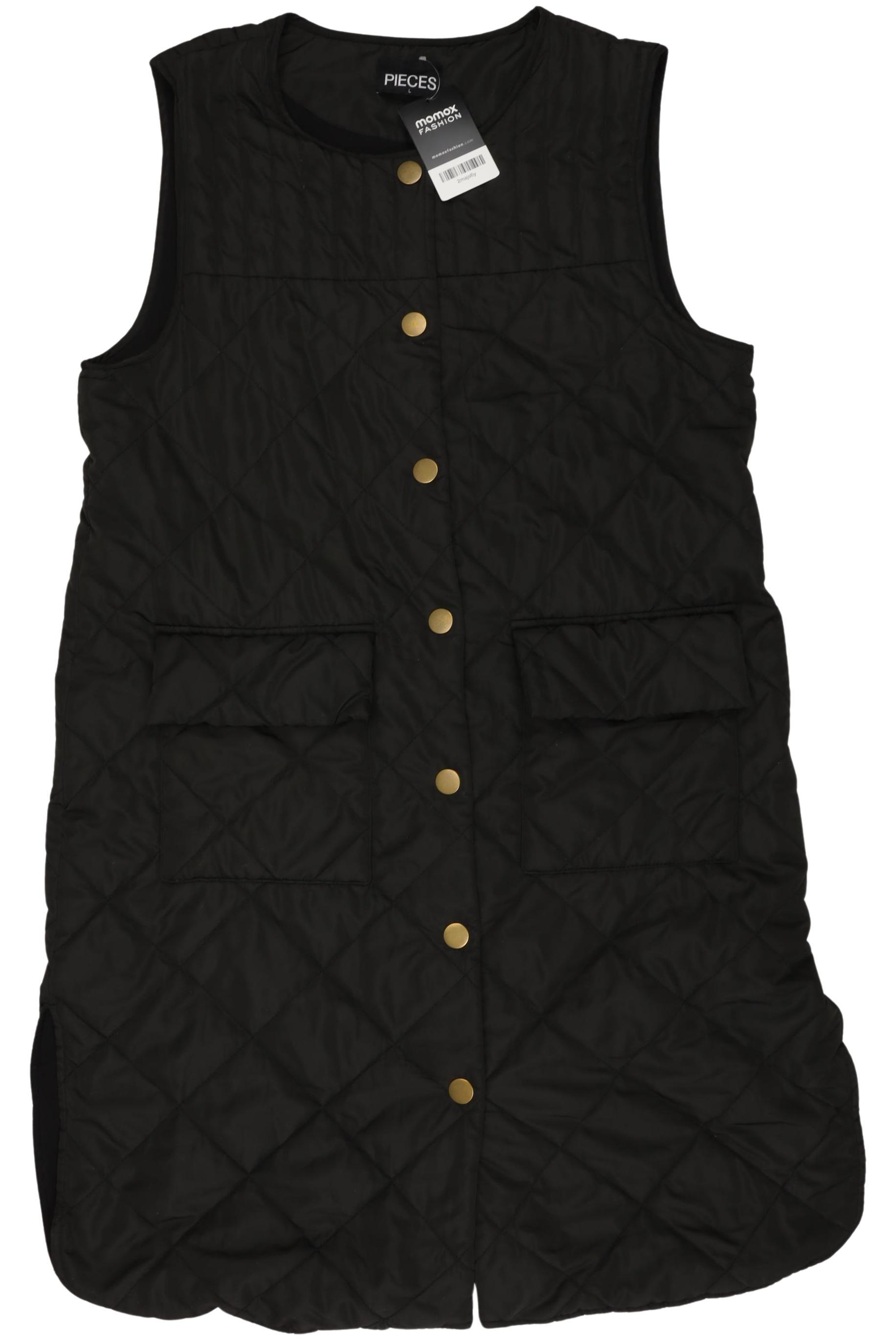 

pieces Damen Weste, schwarz, Gr. 42