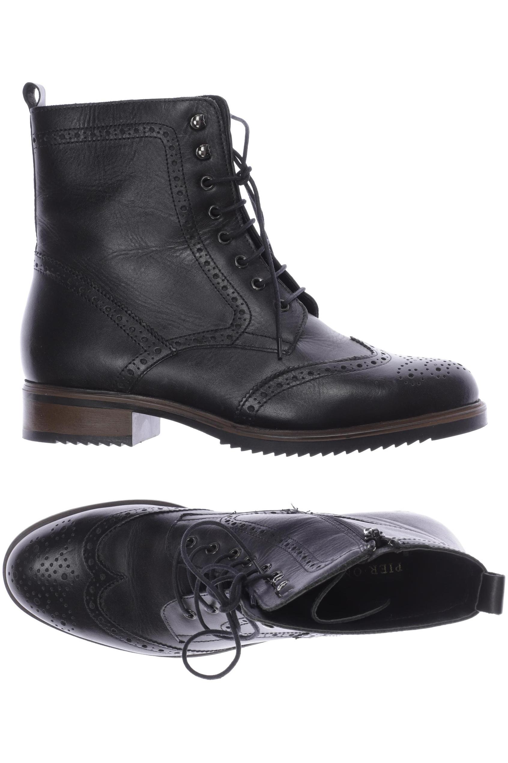 

pier one Damen Stiefelette, schwarz, Gr. 40