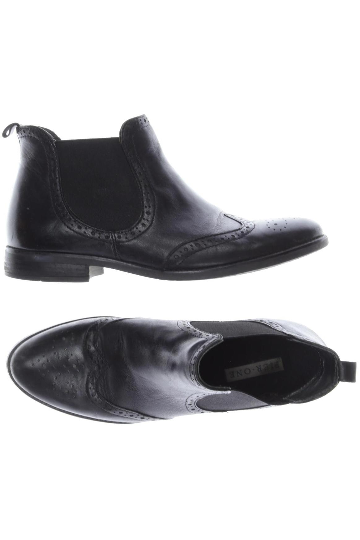 

pier one Damen Stiefelette, schwarz, Gr. 37