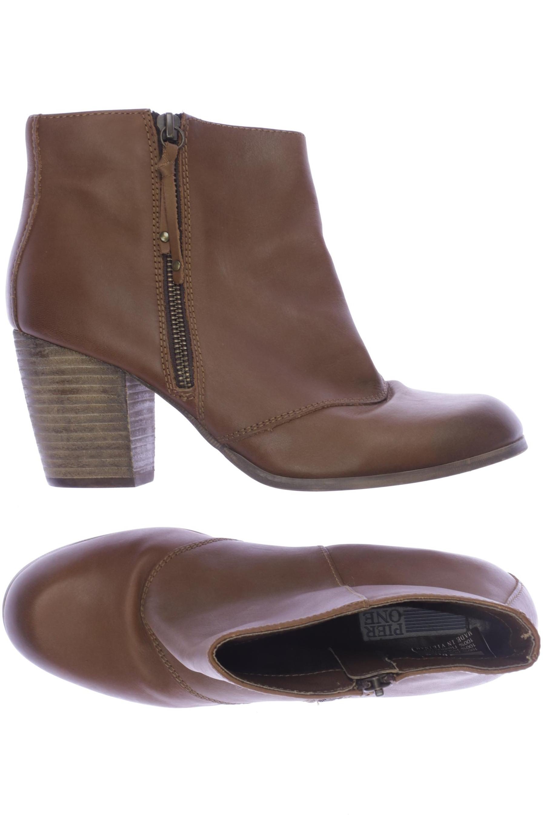 

pier one Damen Stiefelette, braun